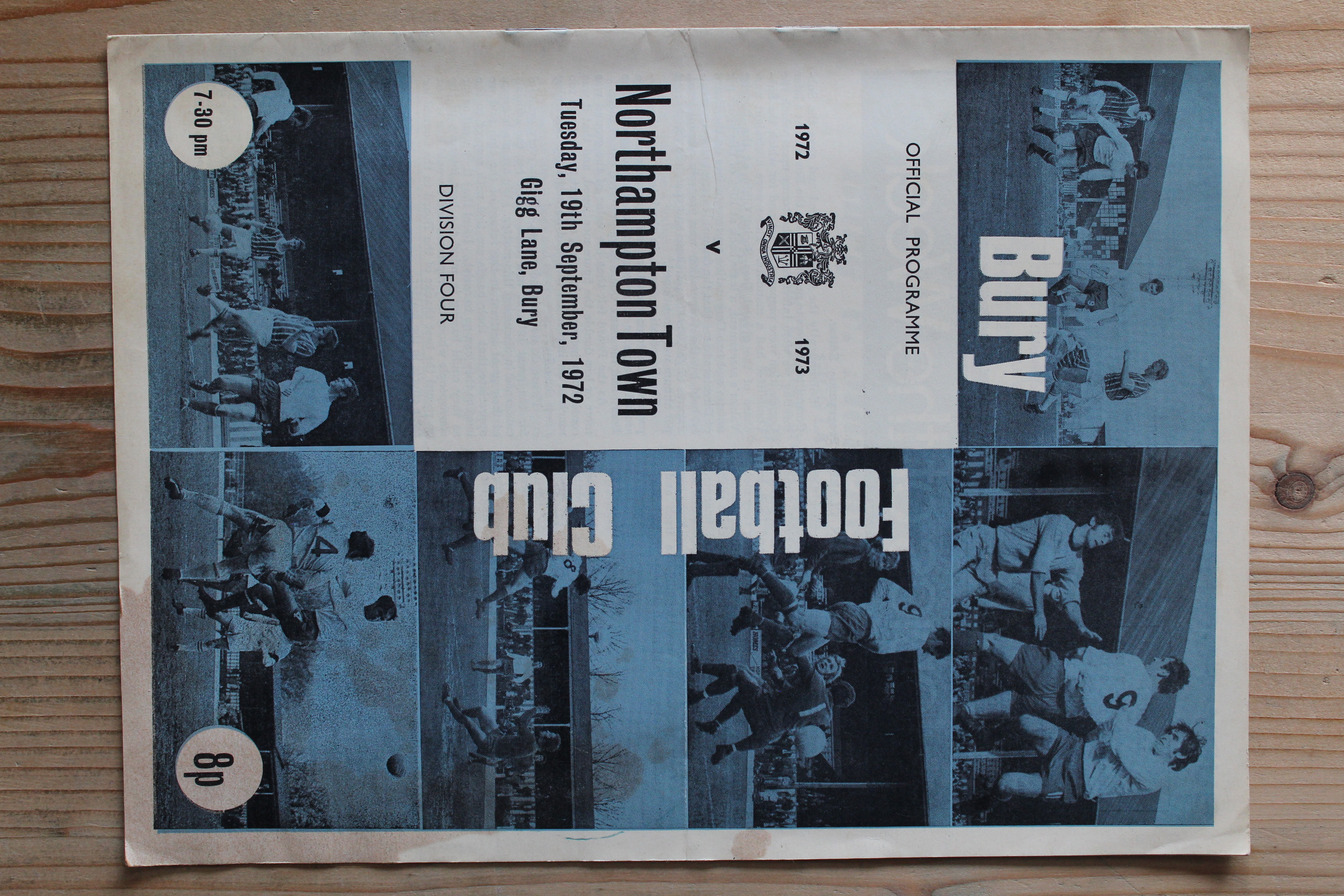 Bury FC v Northampton Town FC