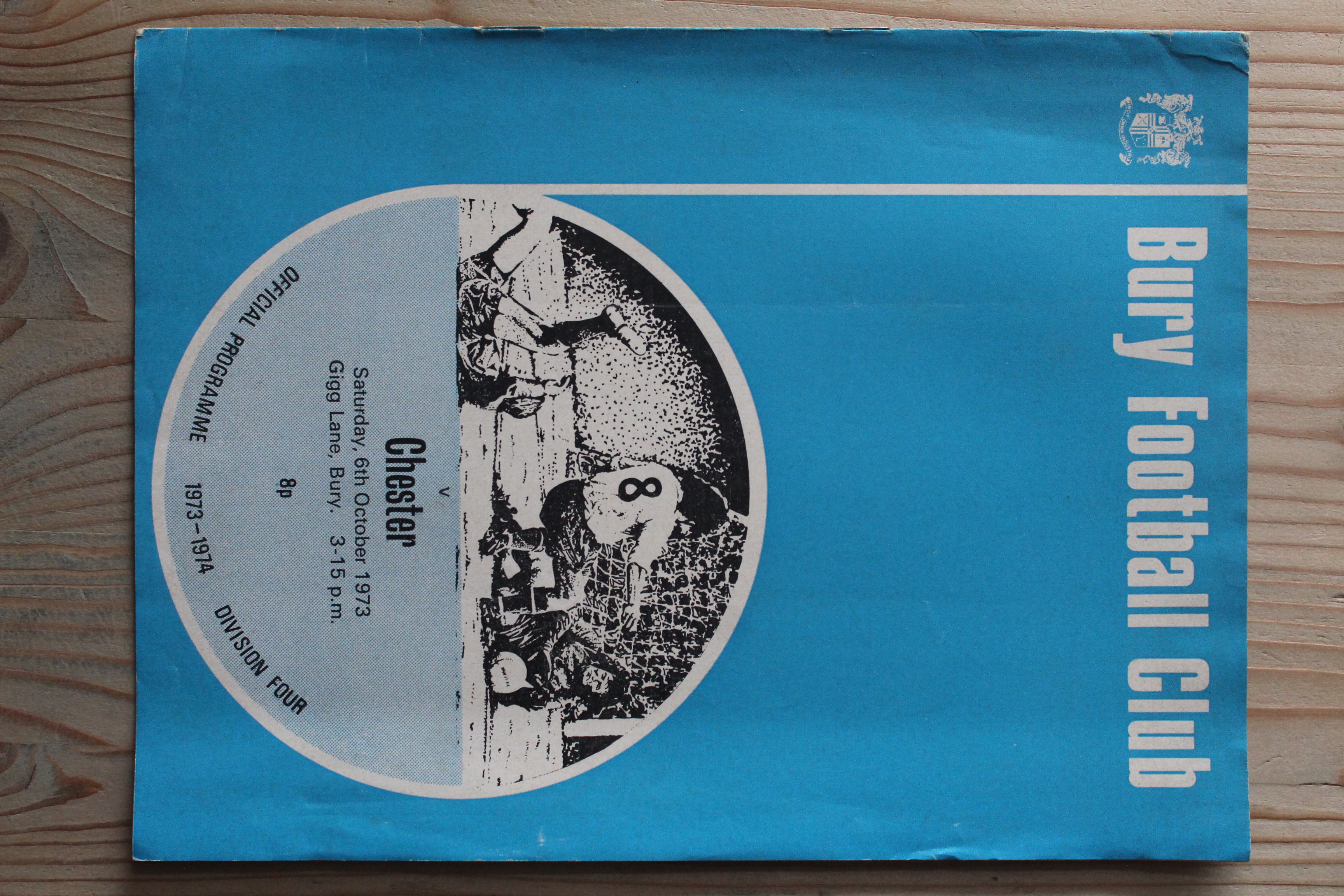 Bury FC v Chester City FC