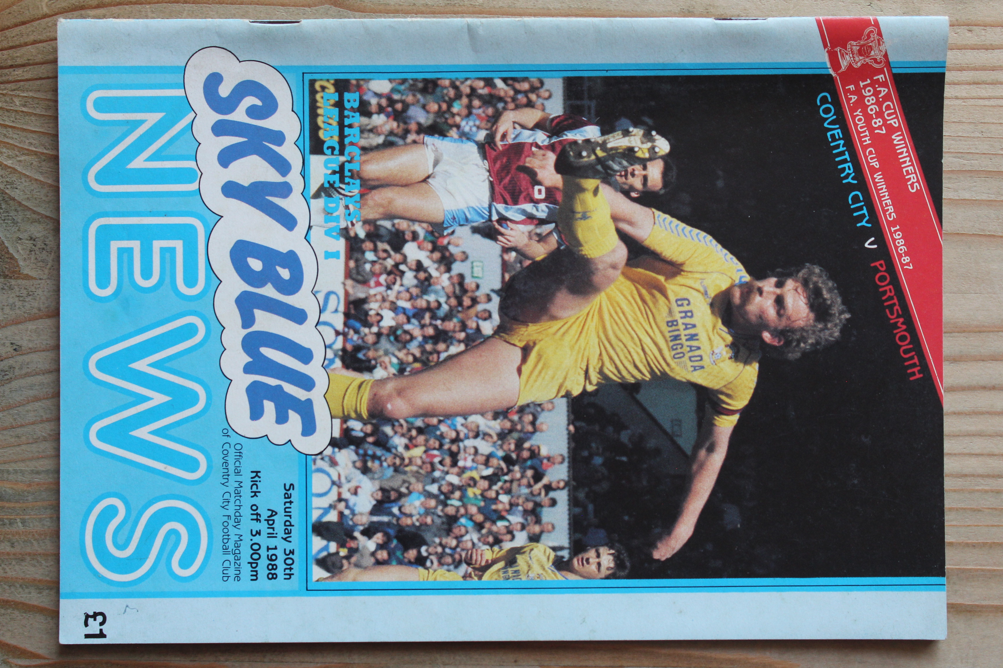 Coventry City FC v Portsmouth FC