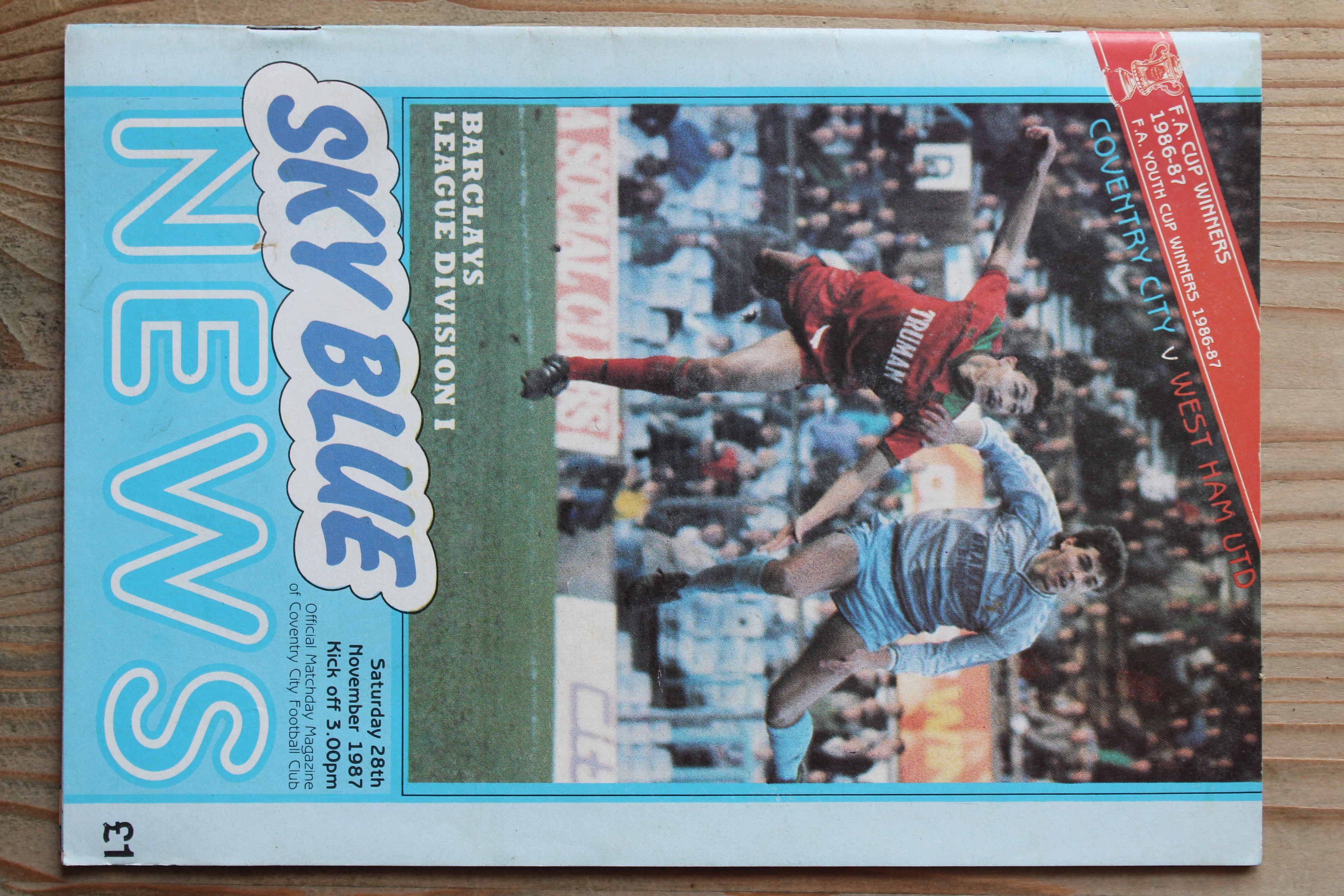 Coventry City FC v West Ham United FC
