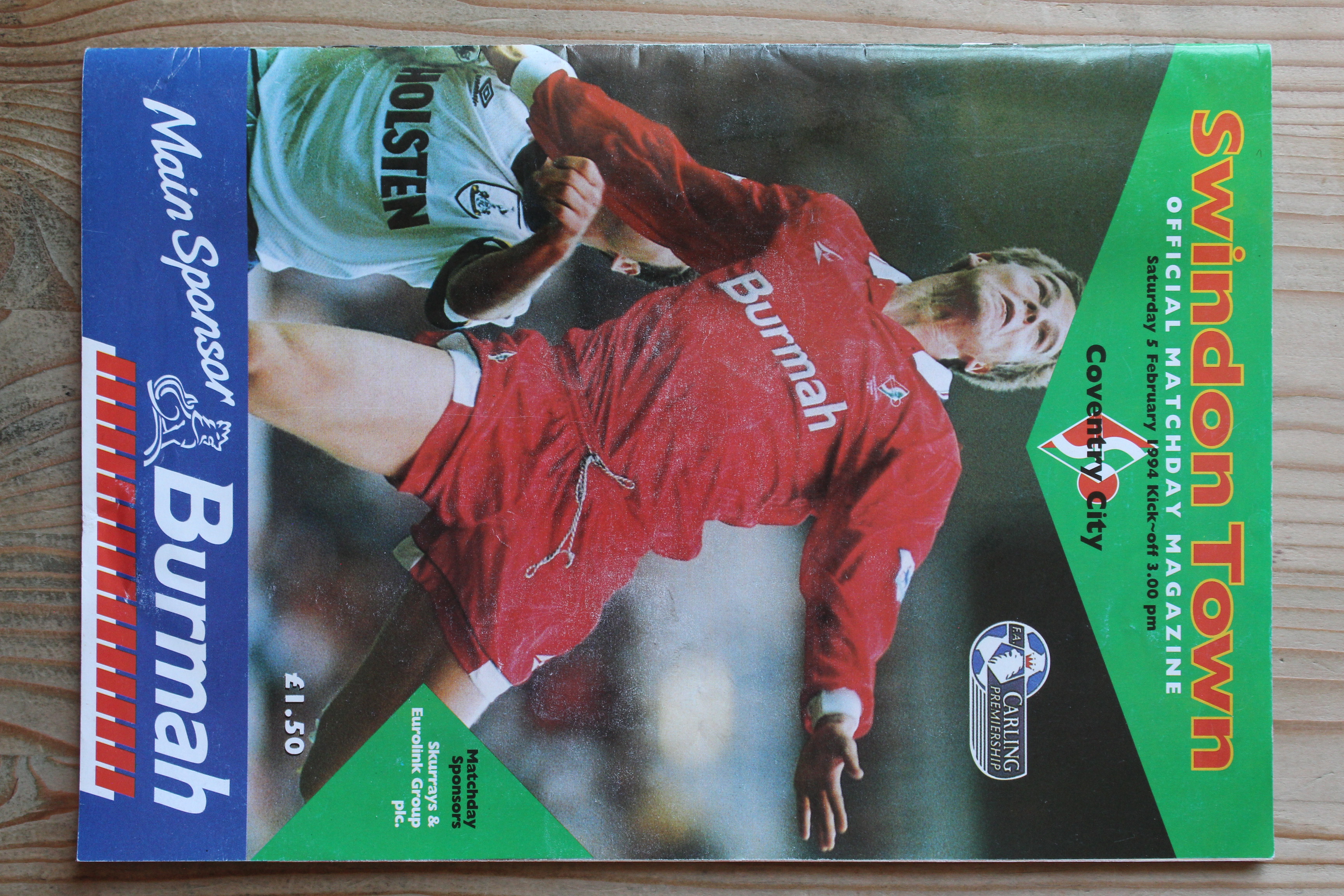 Swindon Town FC v Coventry City FC