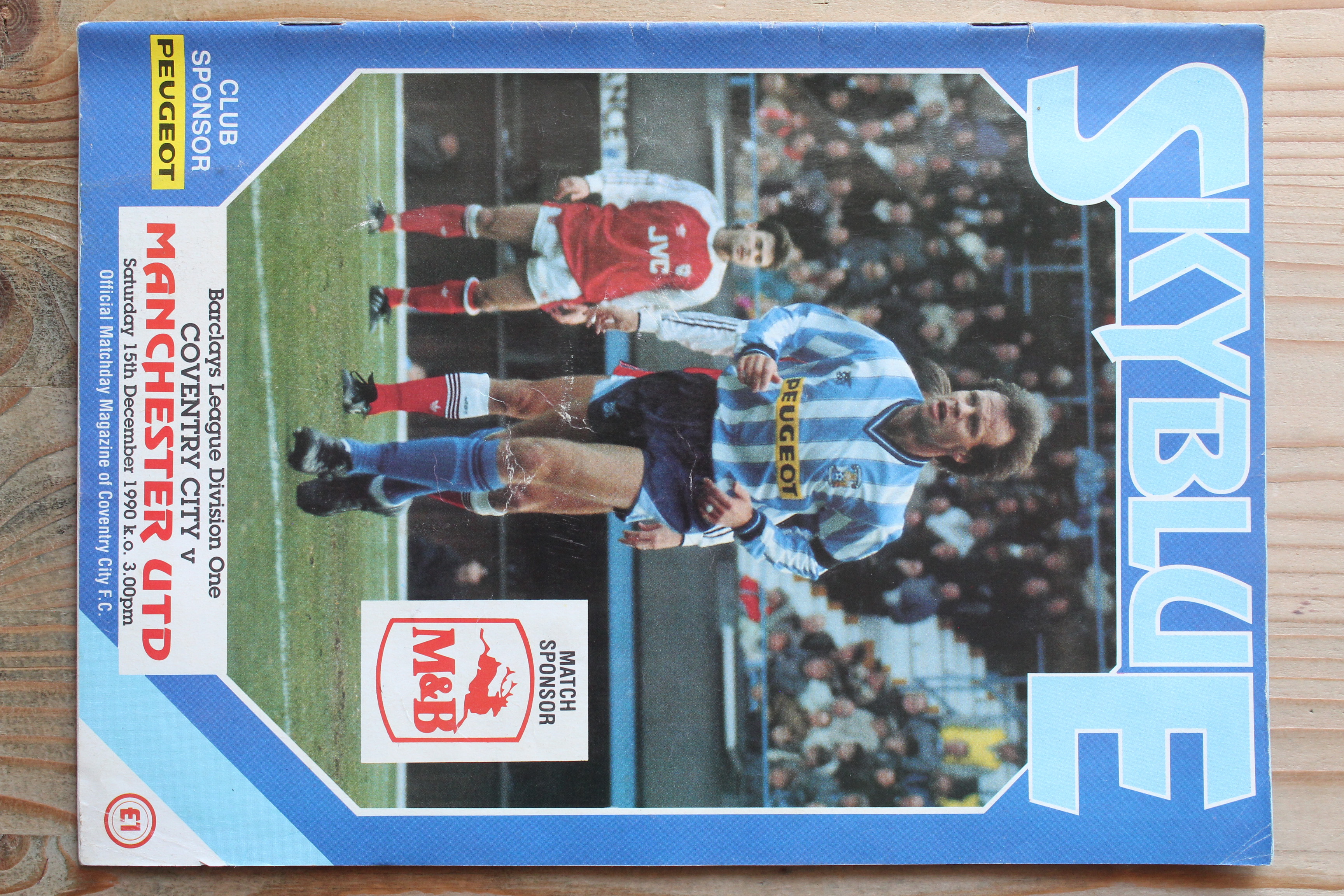 Coventry City FC v Manchester United FC