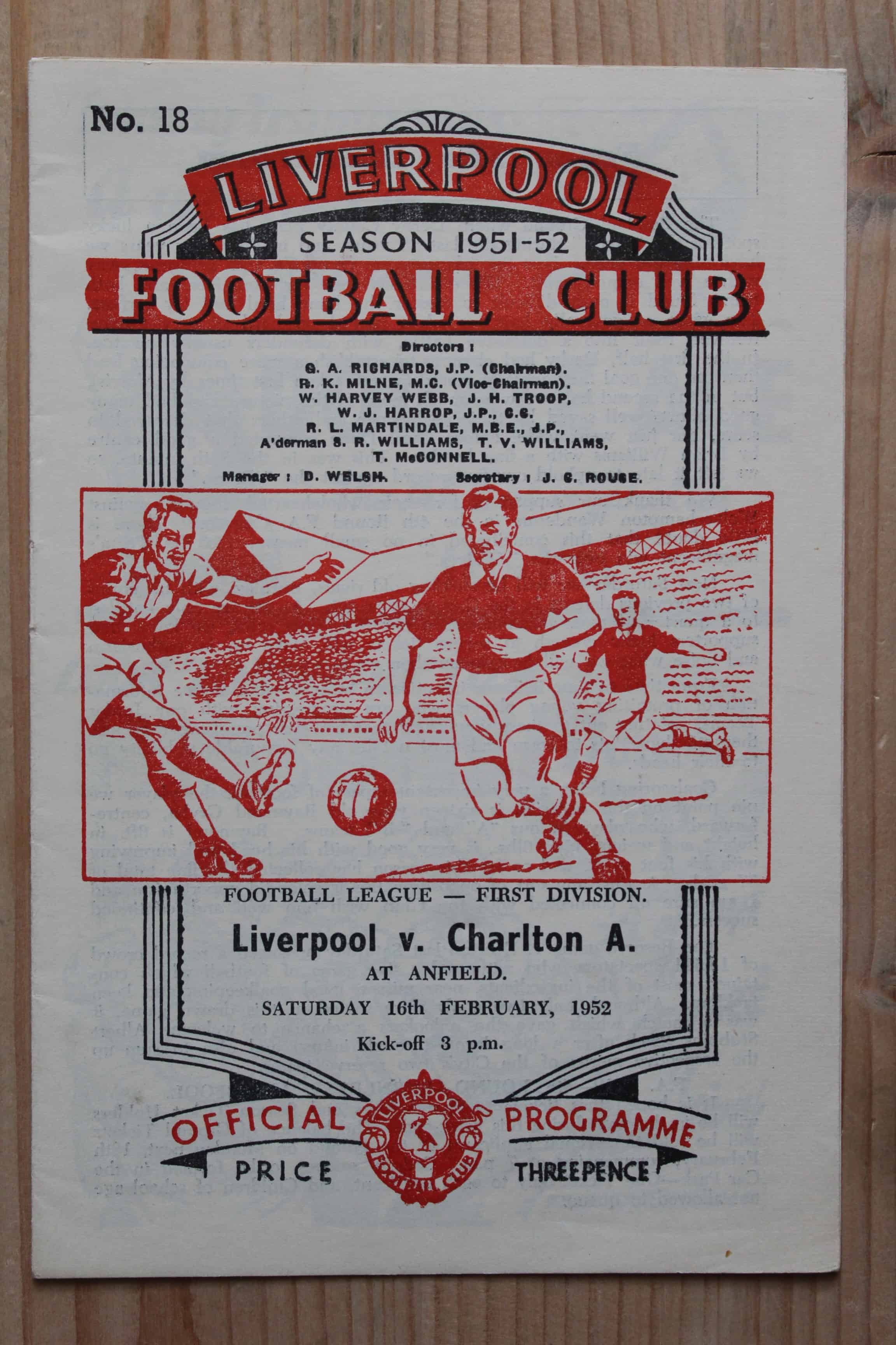 Liverpool FC v Charlton Athletic FC