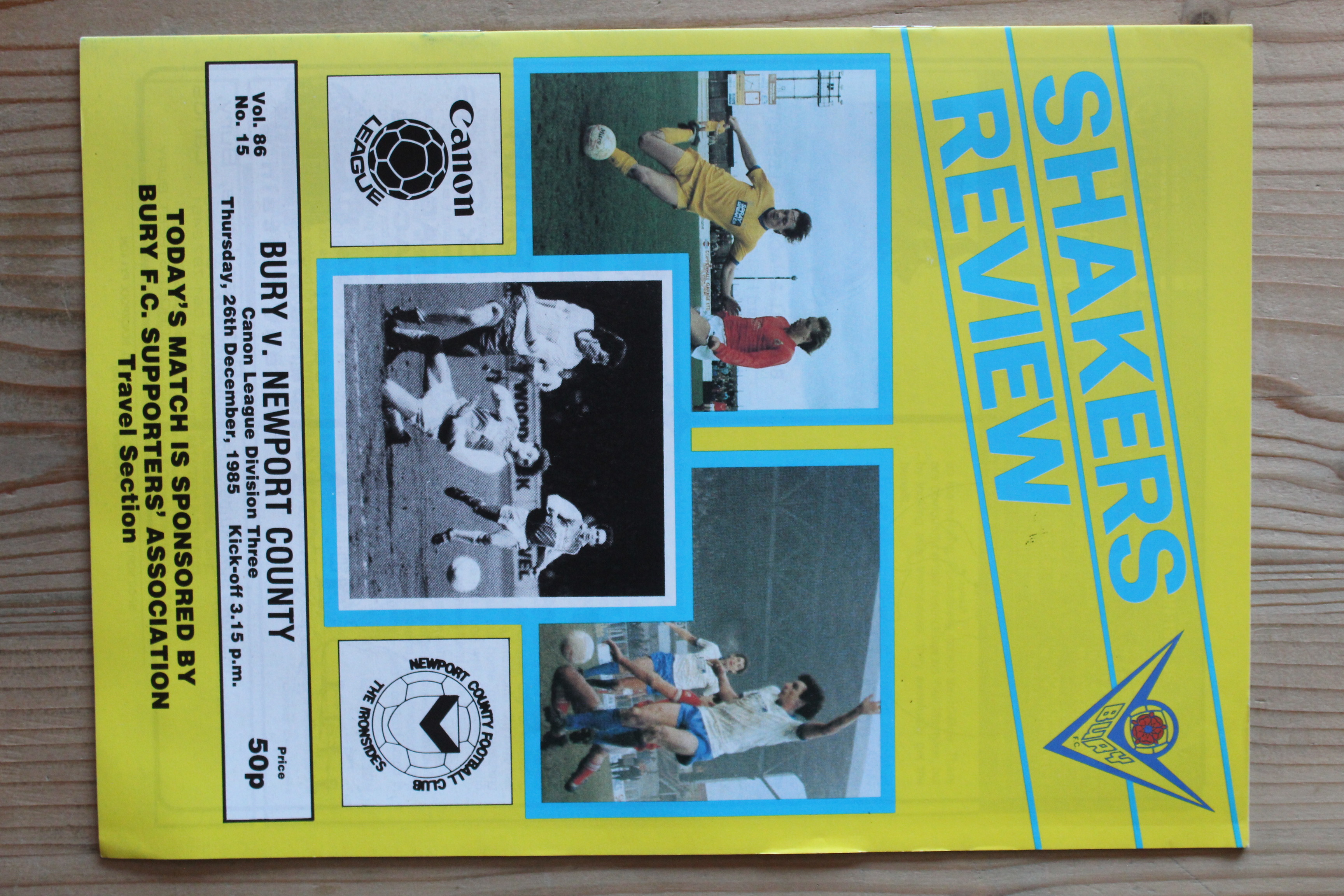 Bury FC v Newport County