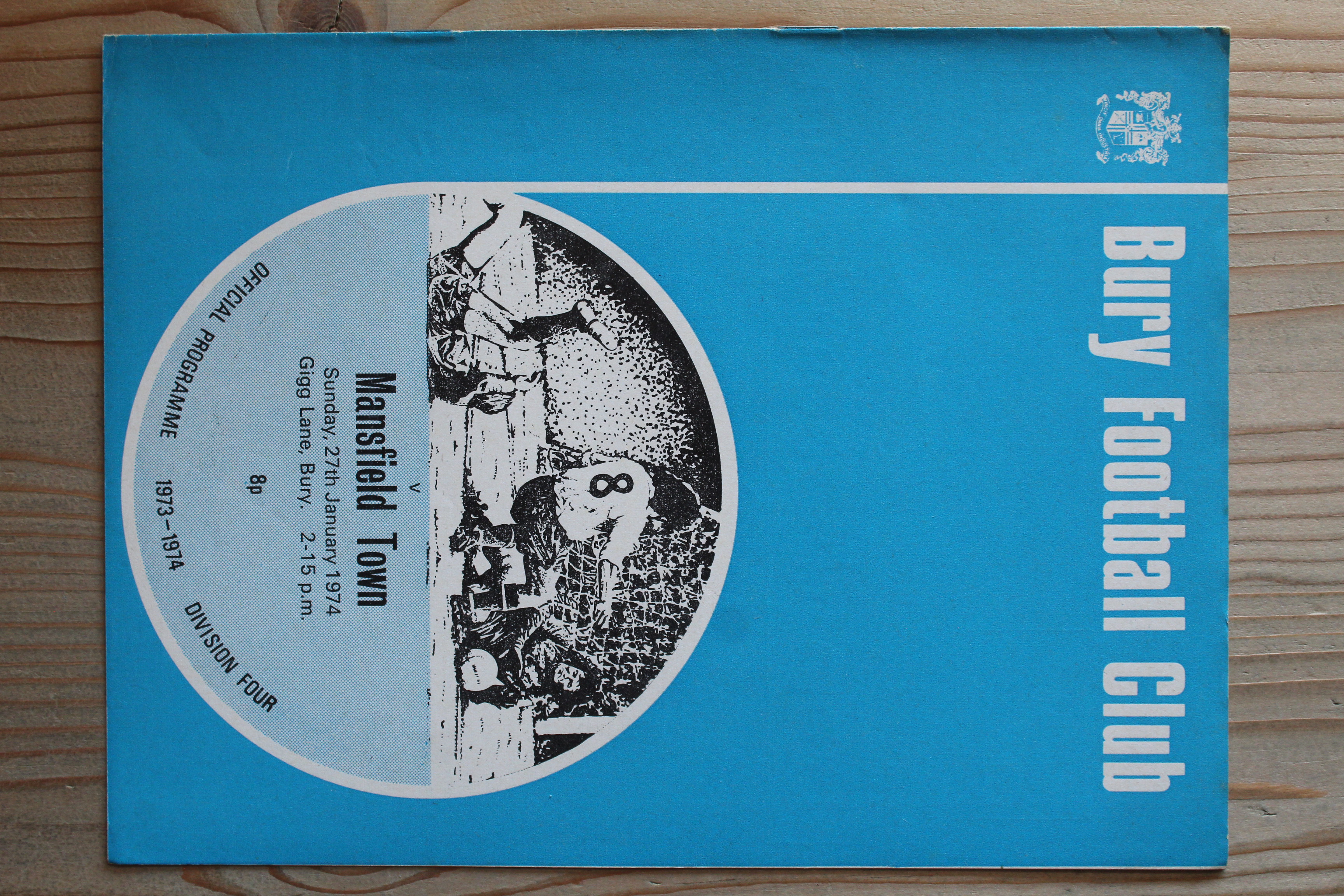 Bury FC v Mansfield Town FC