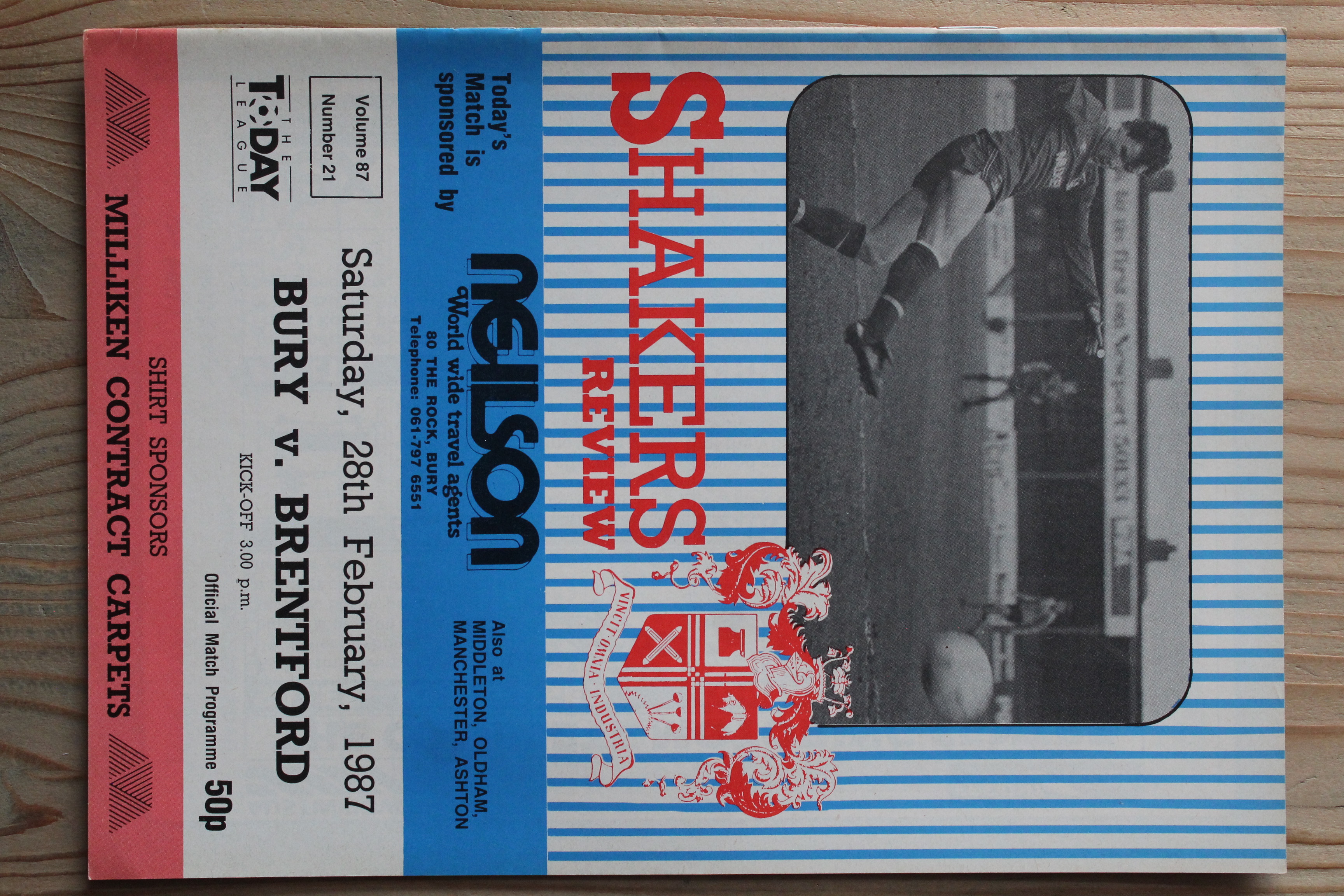 Bury FC v Brentford FC