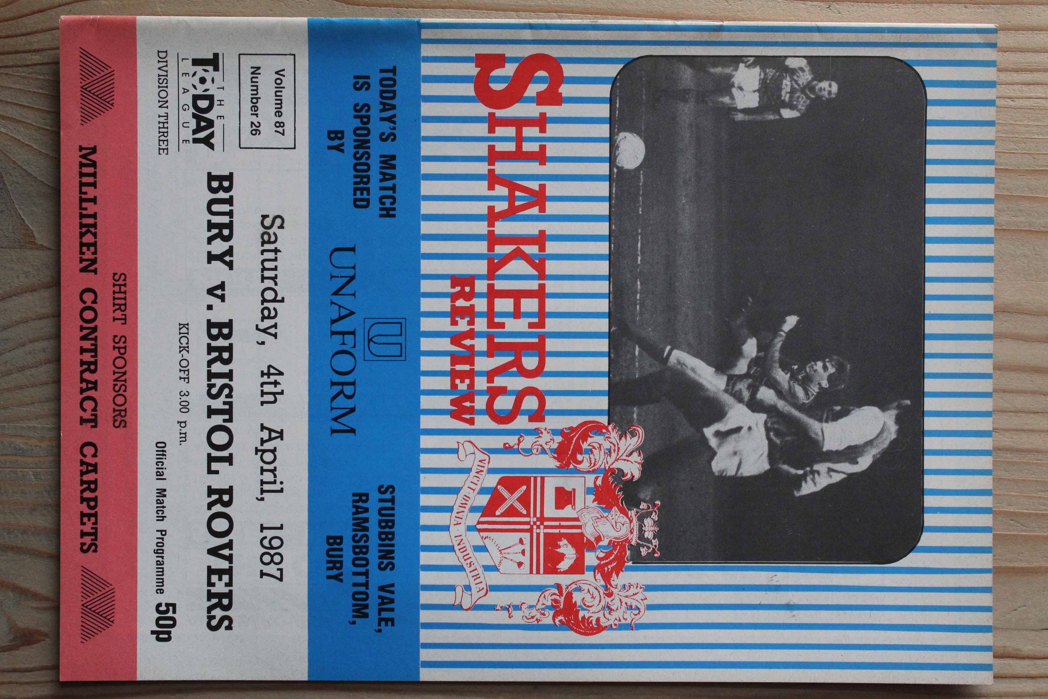 Bury FC v Bristol Rovers FC