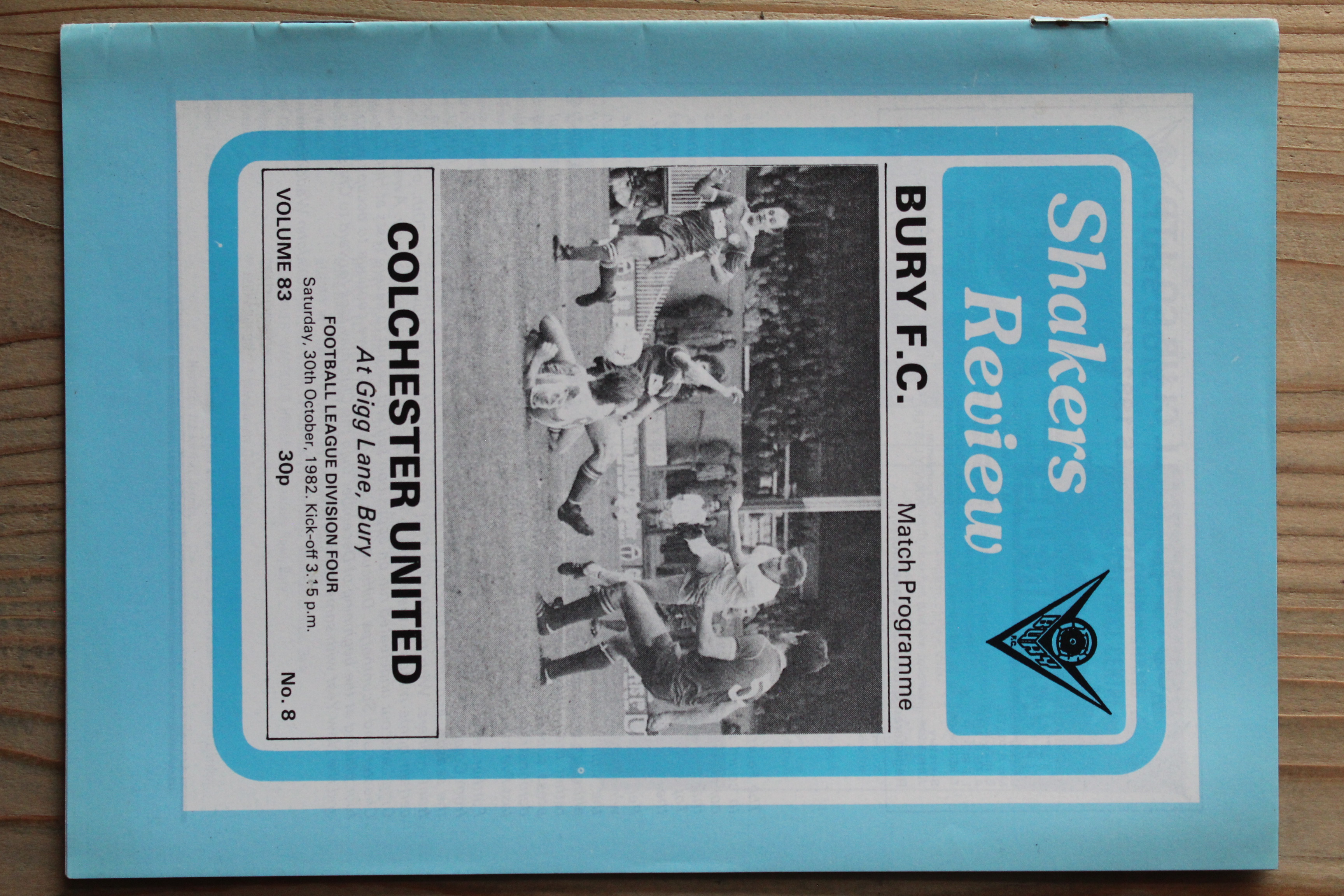 Bury FC v Colchester United FC