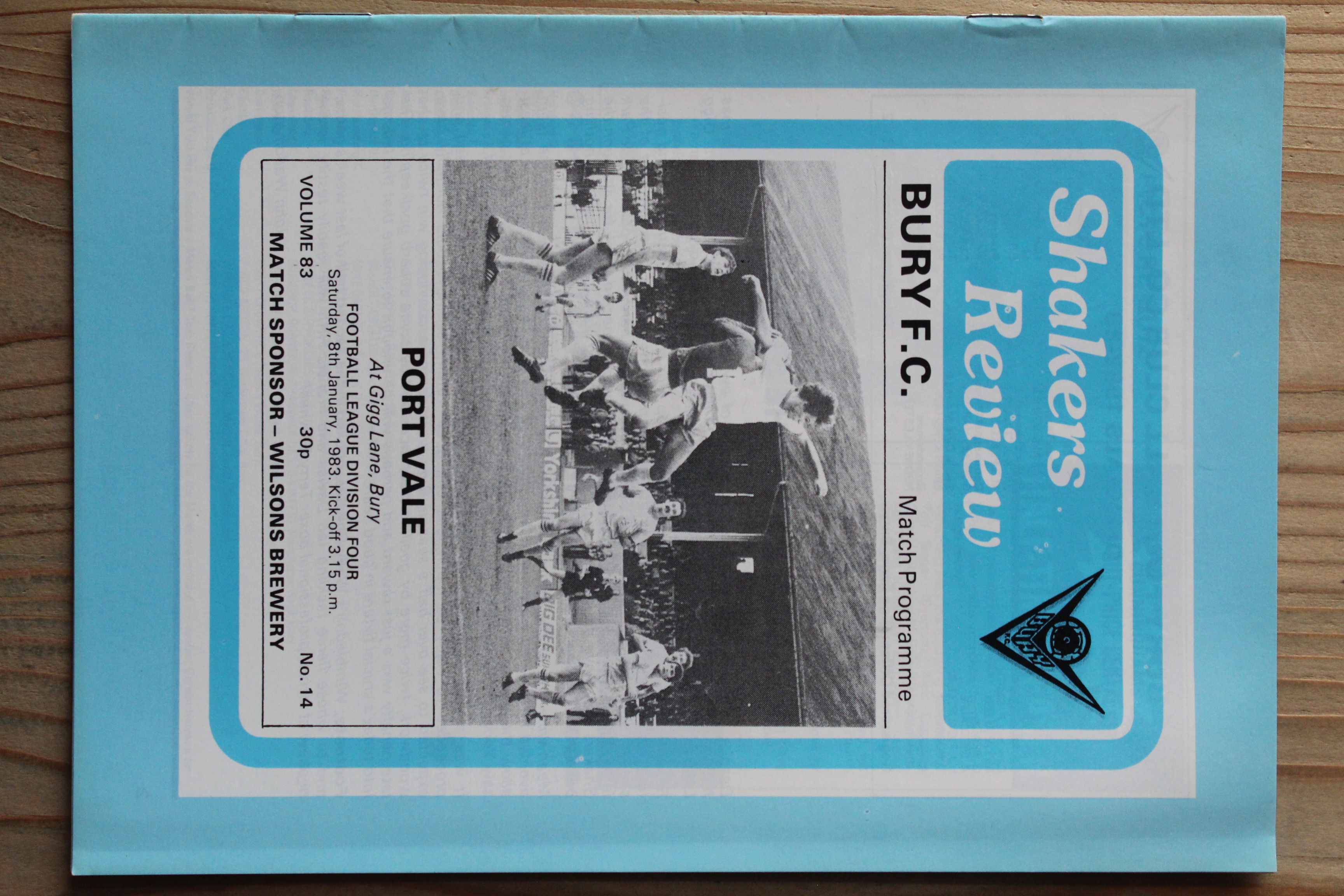 Bury FC v Port Vale FC