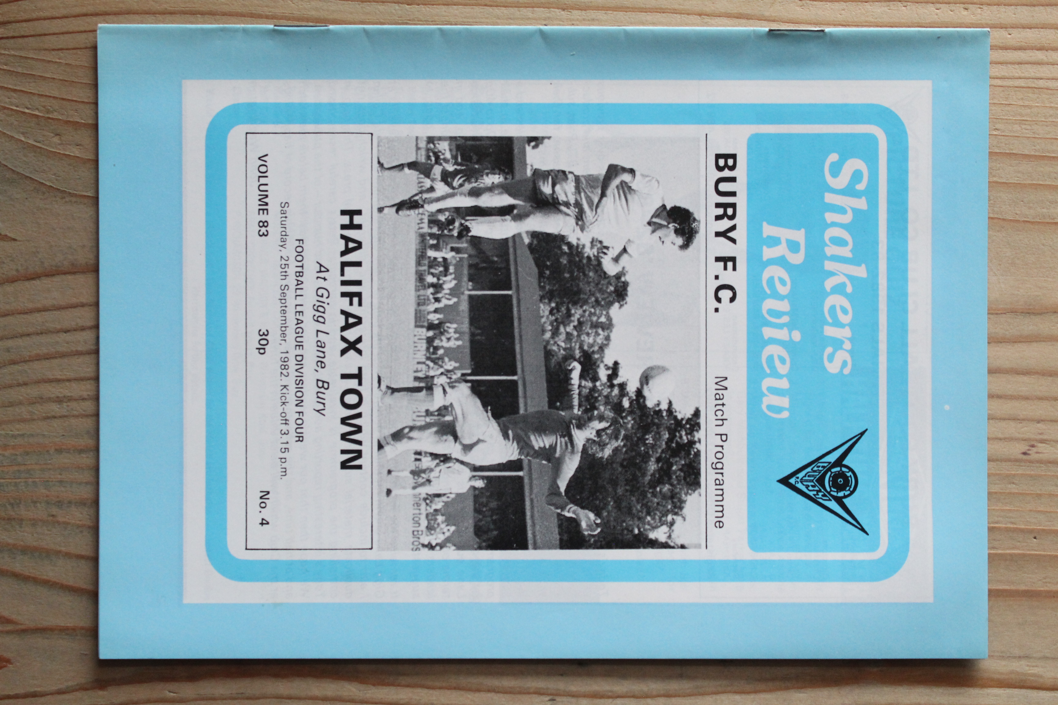 Bury FC v Halifax Town A.F.C