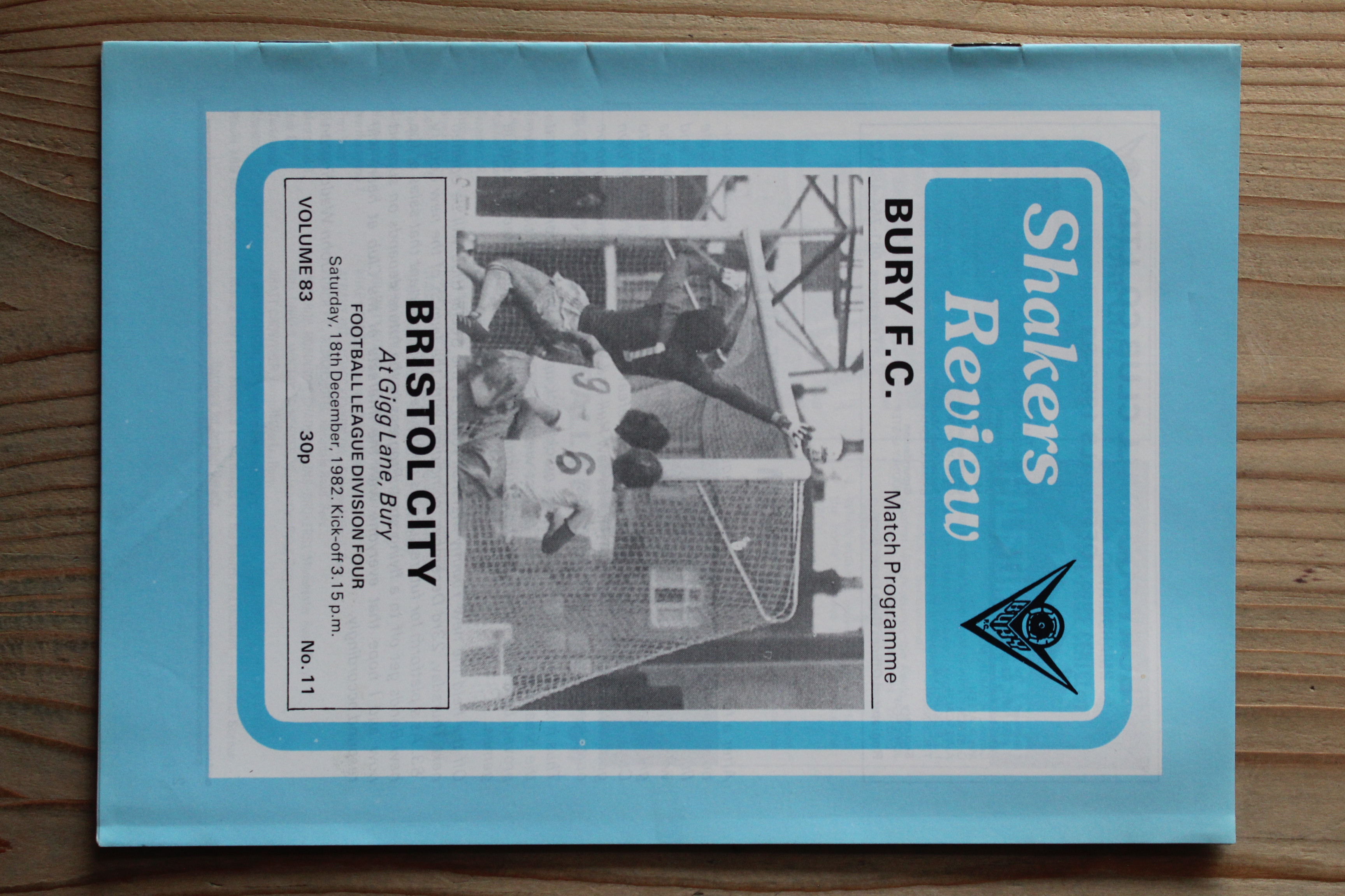 Bury FC v Bristol City FC