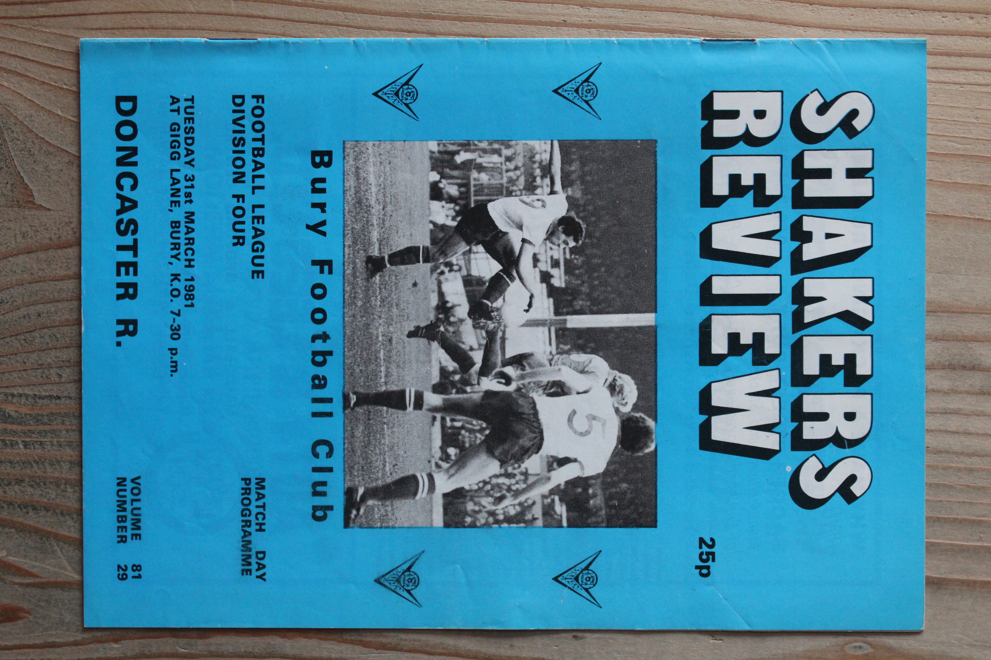 Bury FC v Doncaster Rovers FC