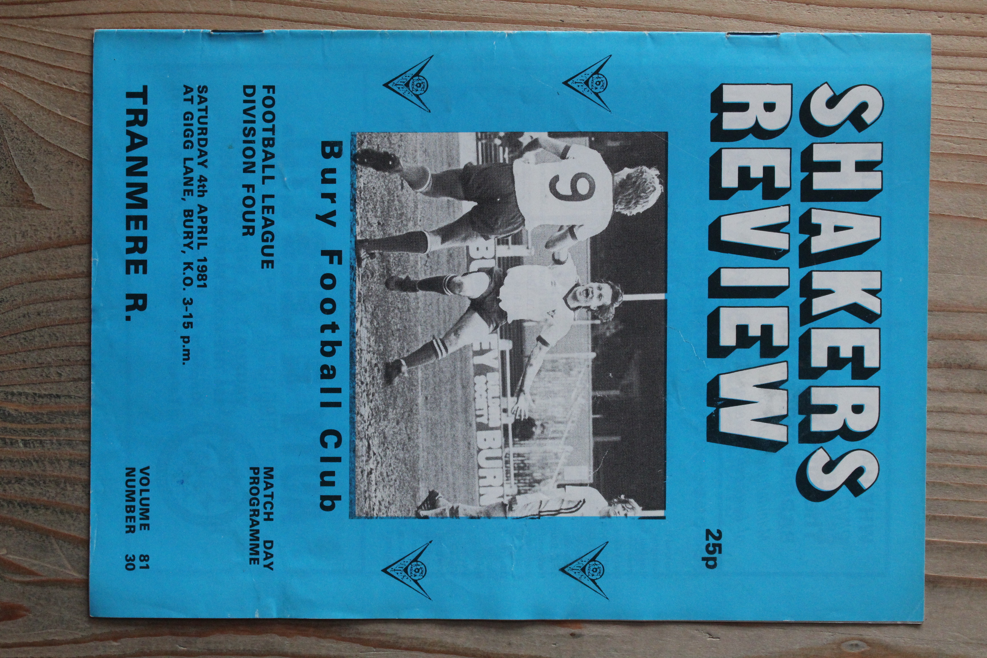 Bury FC v Tranmere Rovers FC