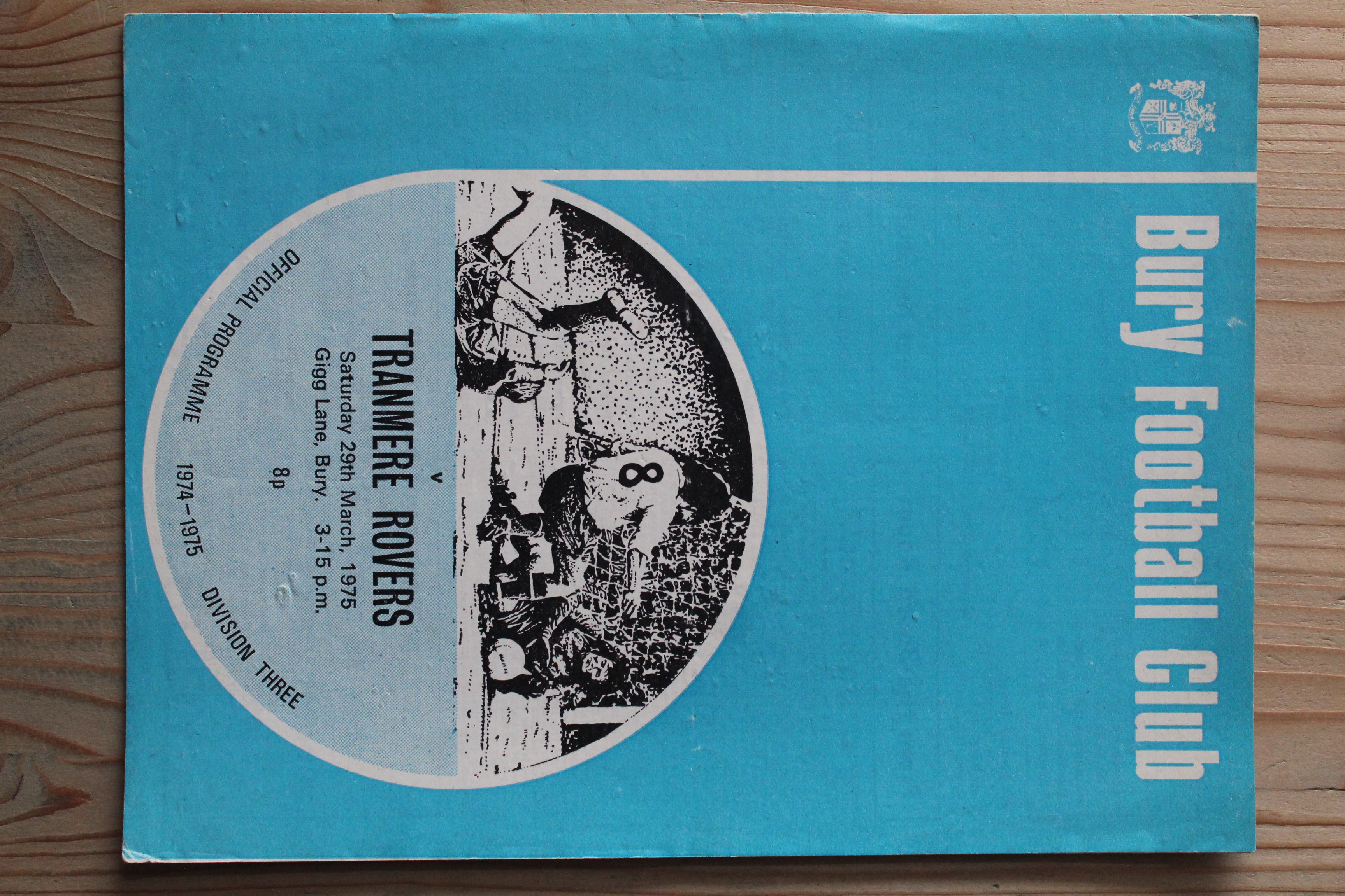 Bury FC v Tranmere Rovers FC