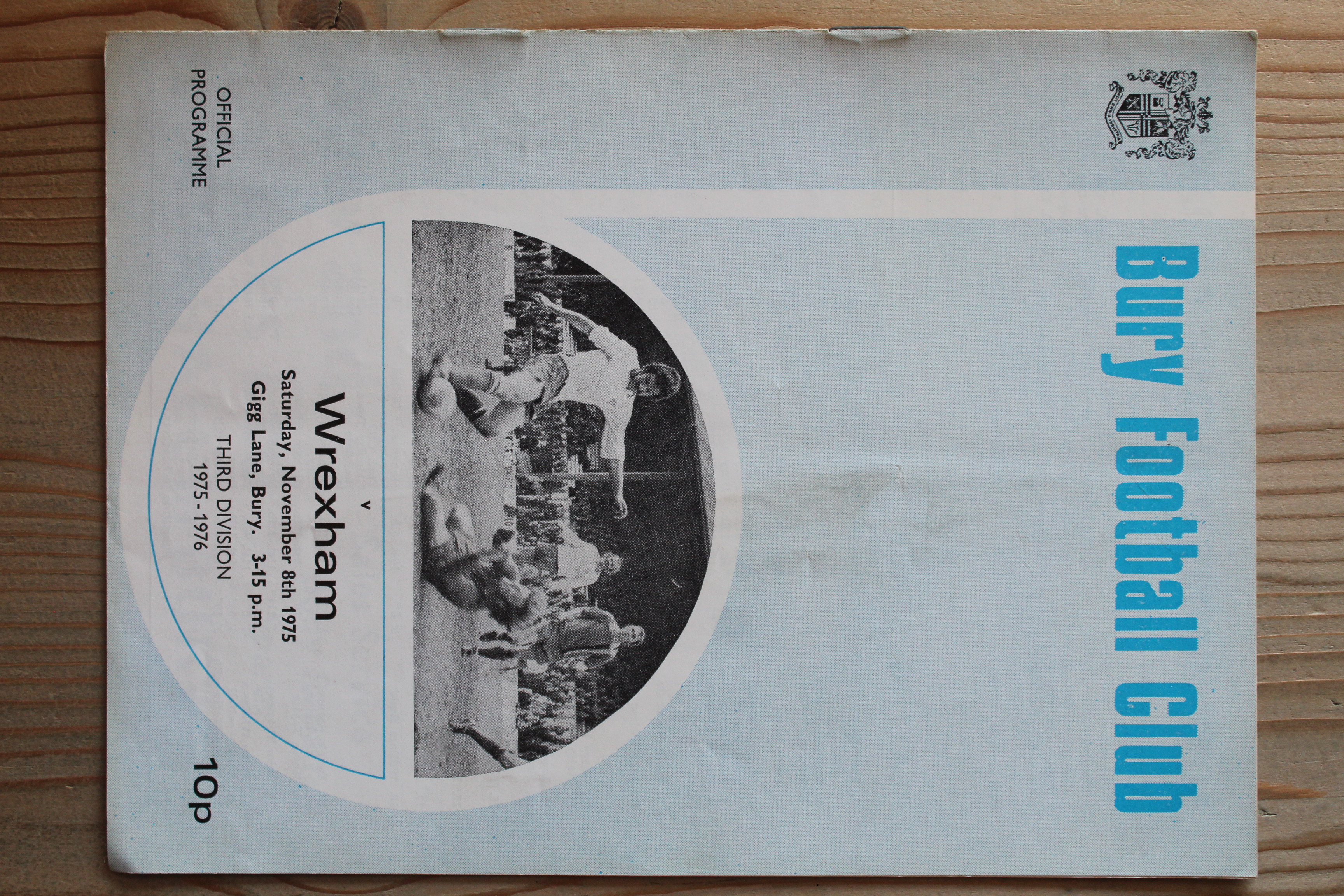 Bury FC v Wrexham FC