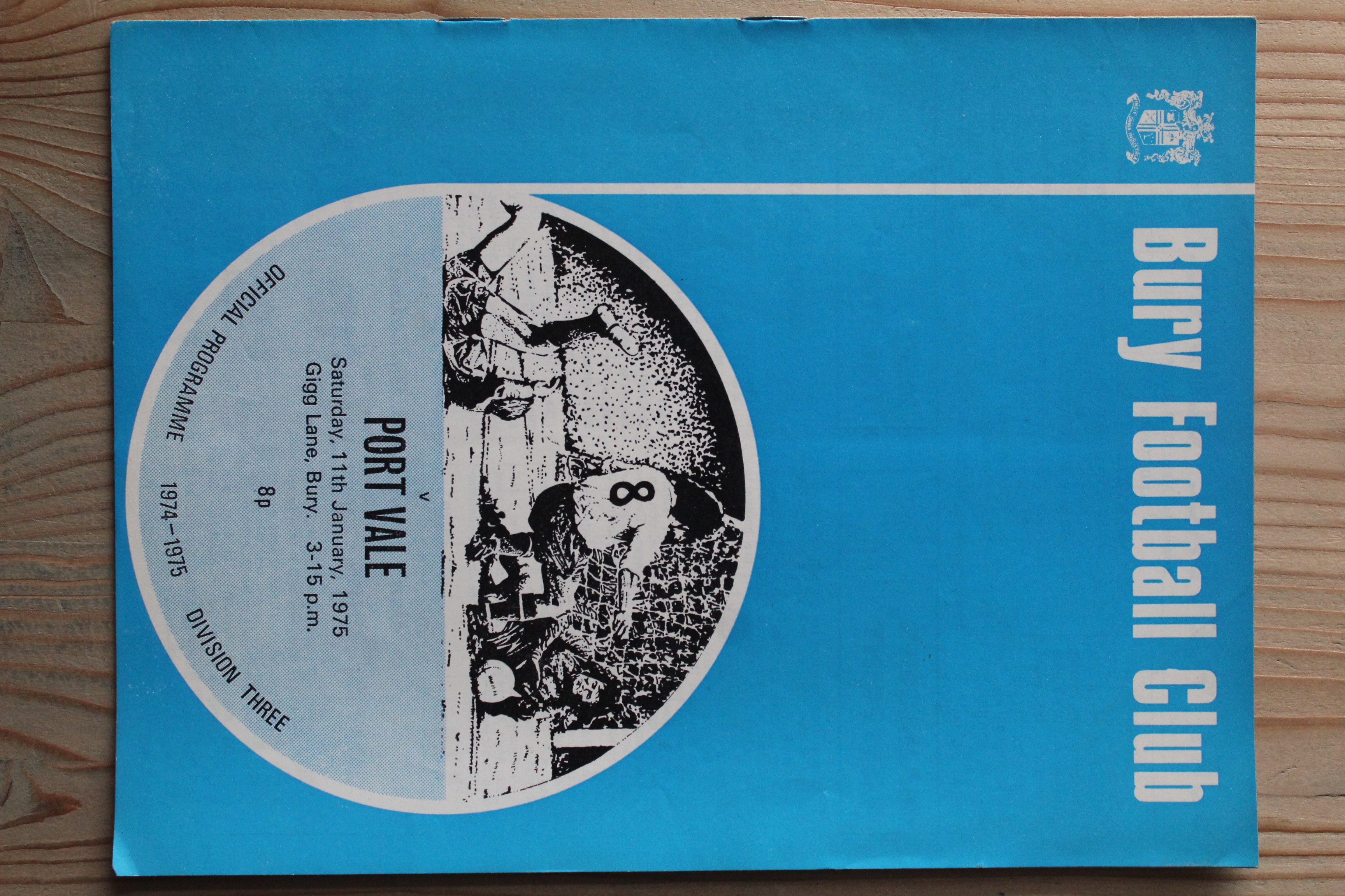 Bury FC v Port Vale FC