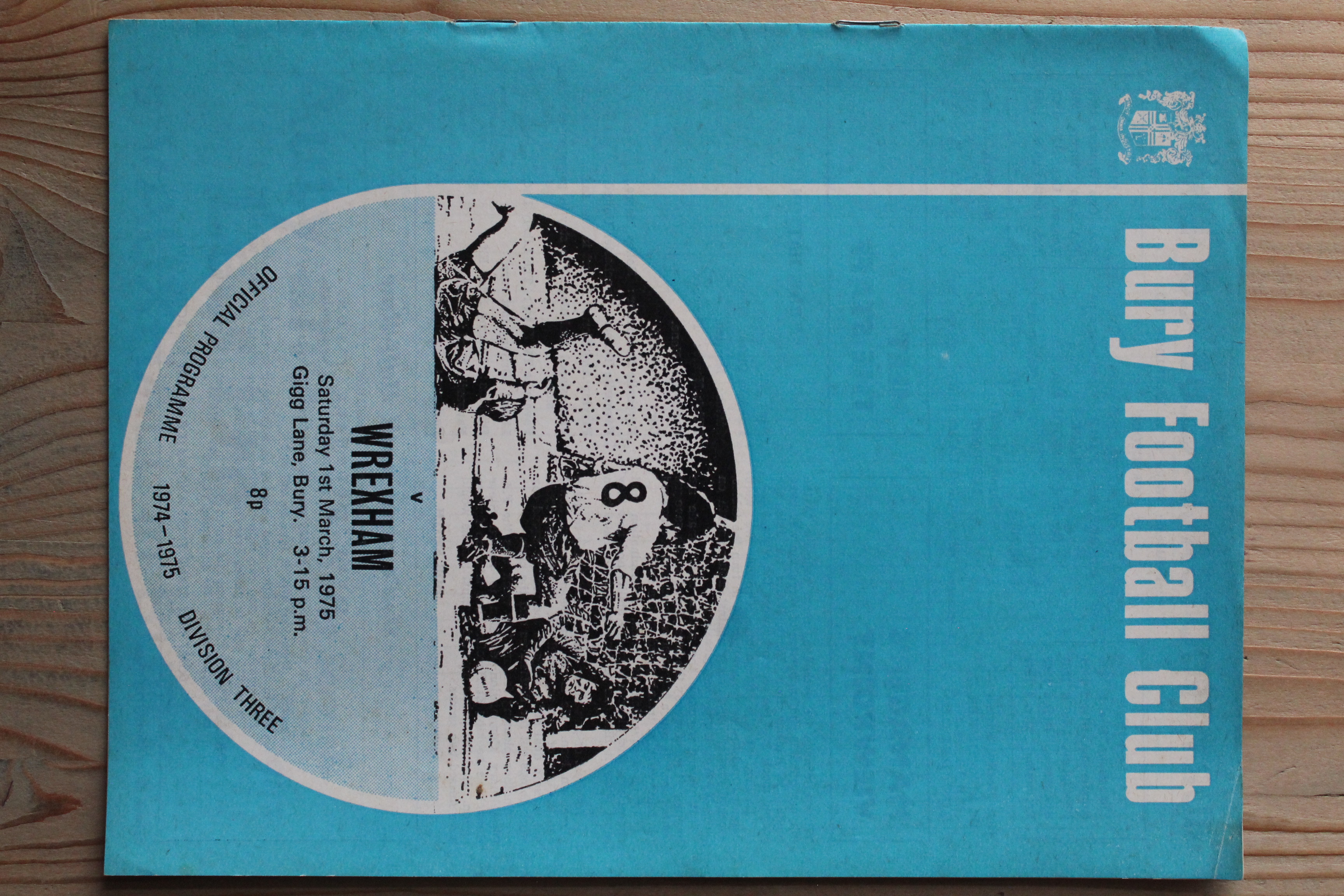 Bury FC v Wrexham FC