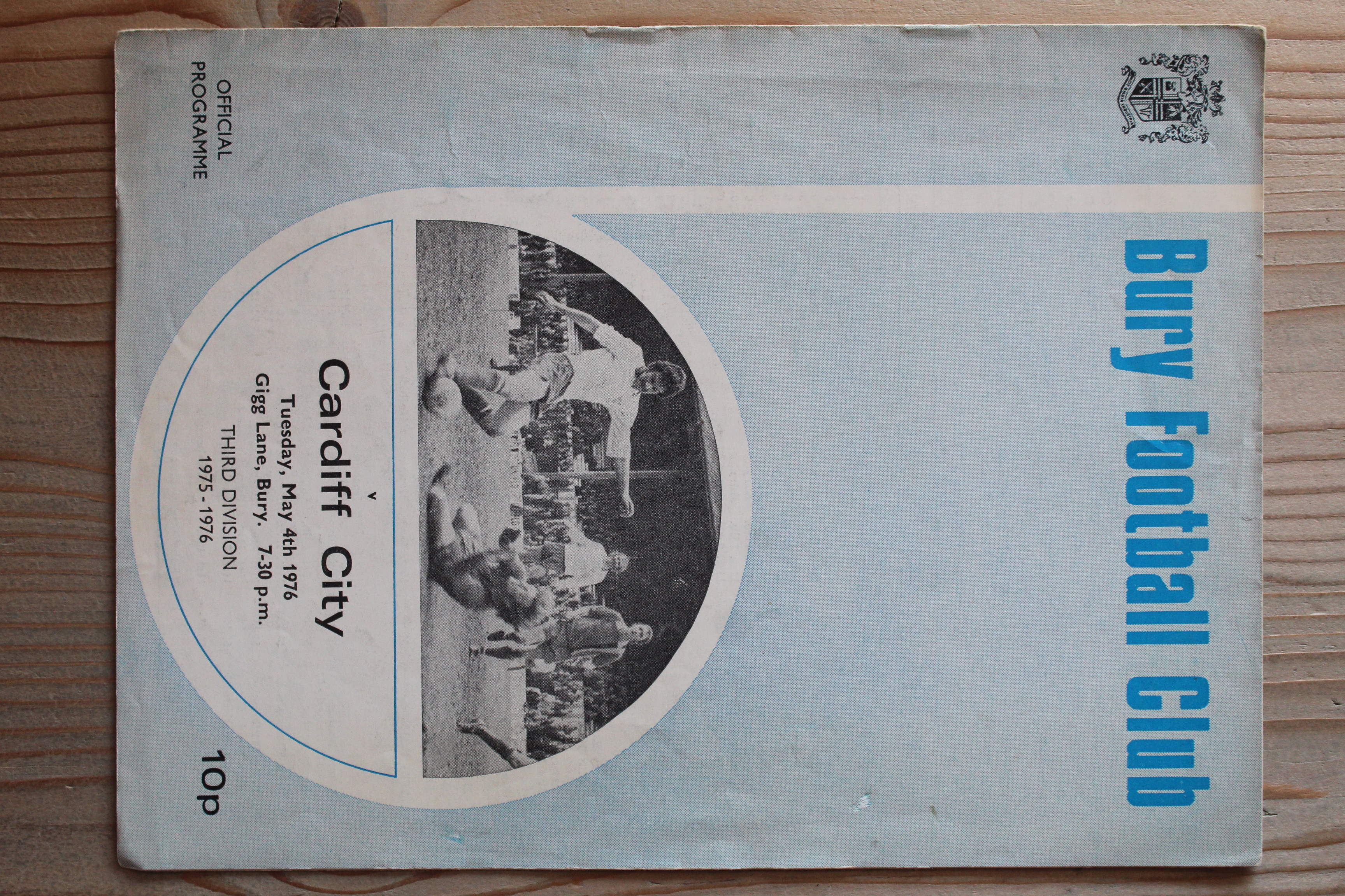 Bury FC v Cardiff City FC