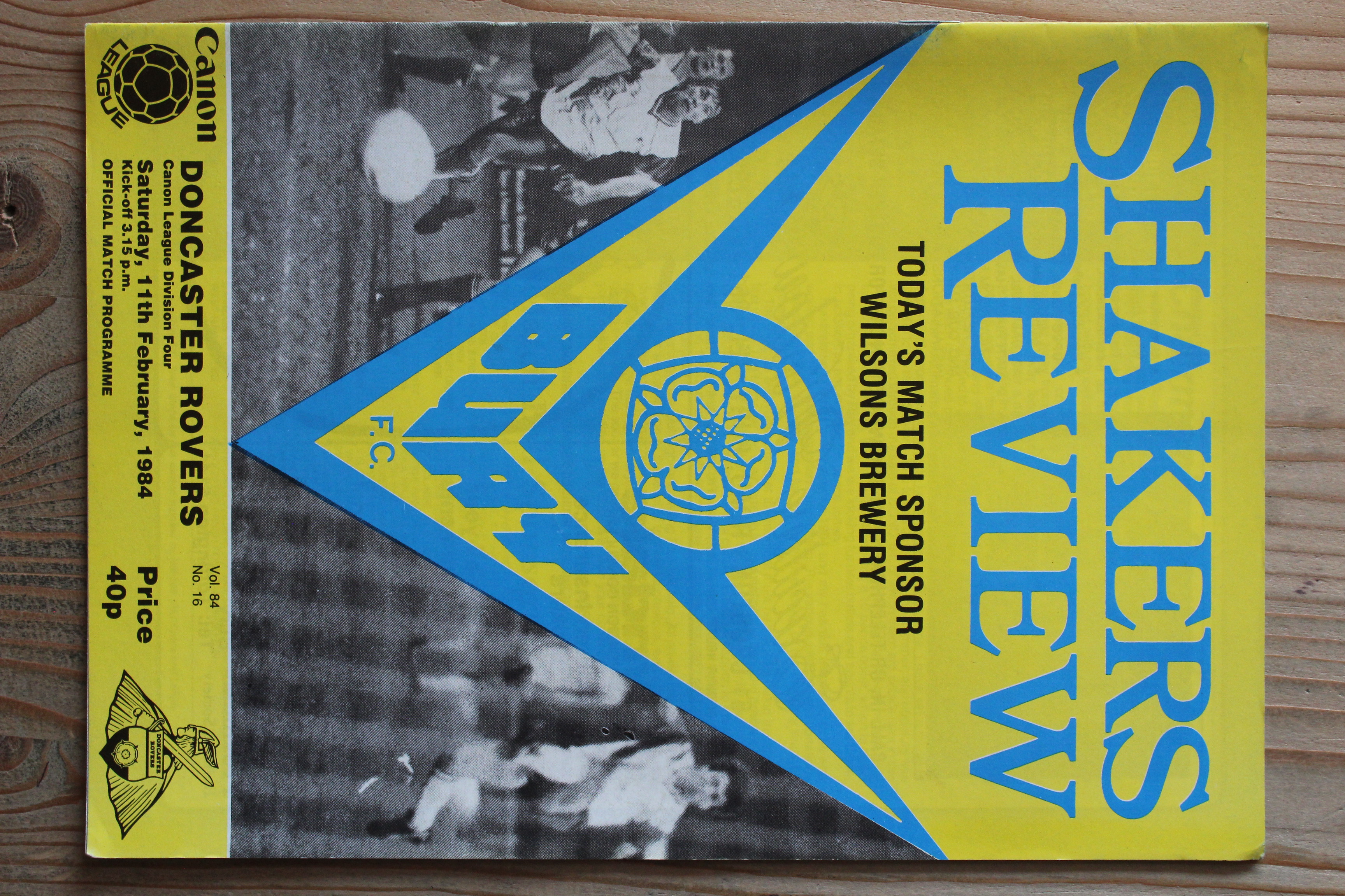 Bury FC v Doncaster Rovers FC