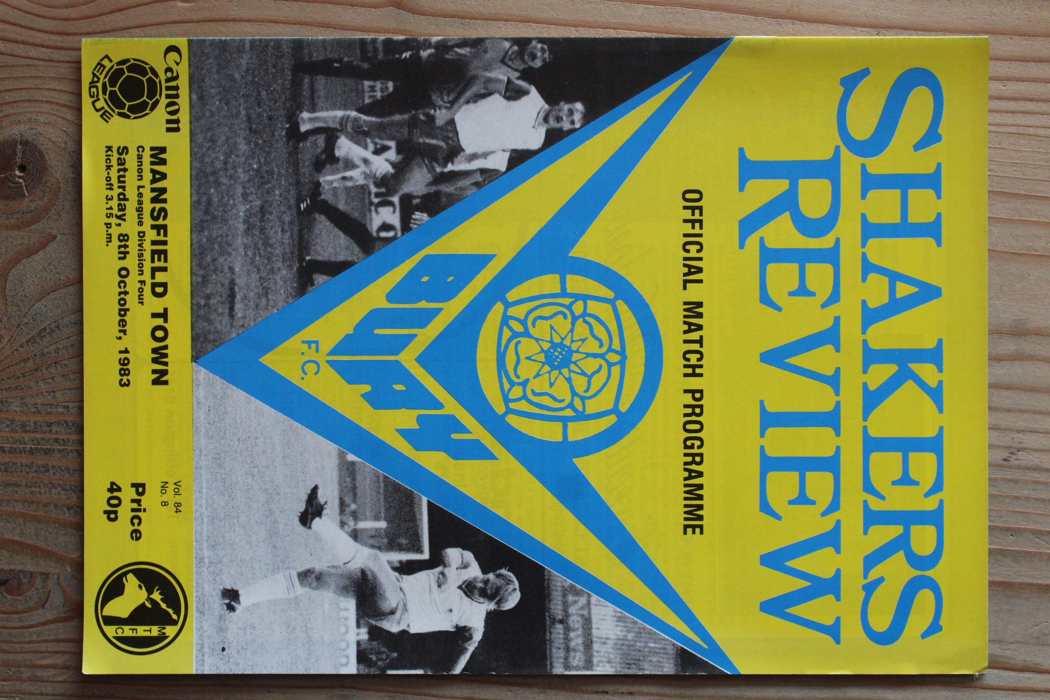 Bury FC v Mansfield Town FC