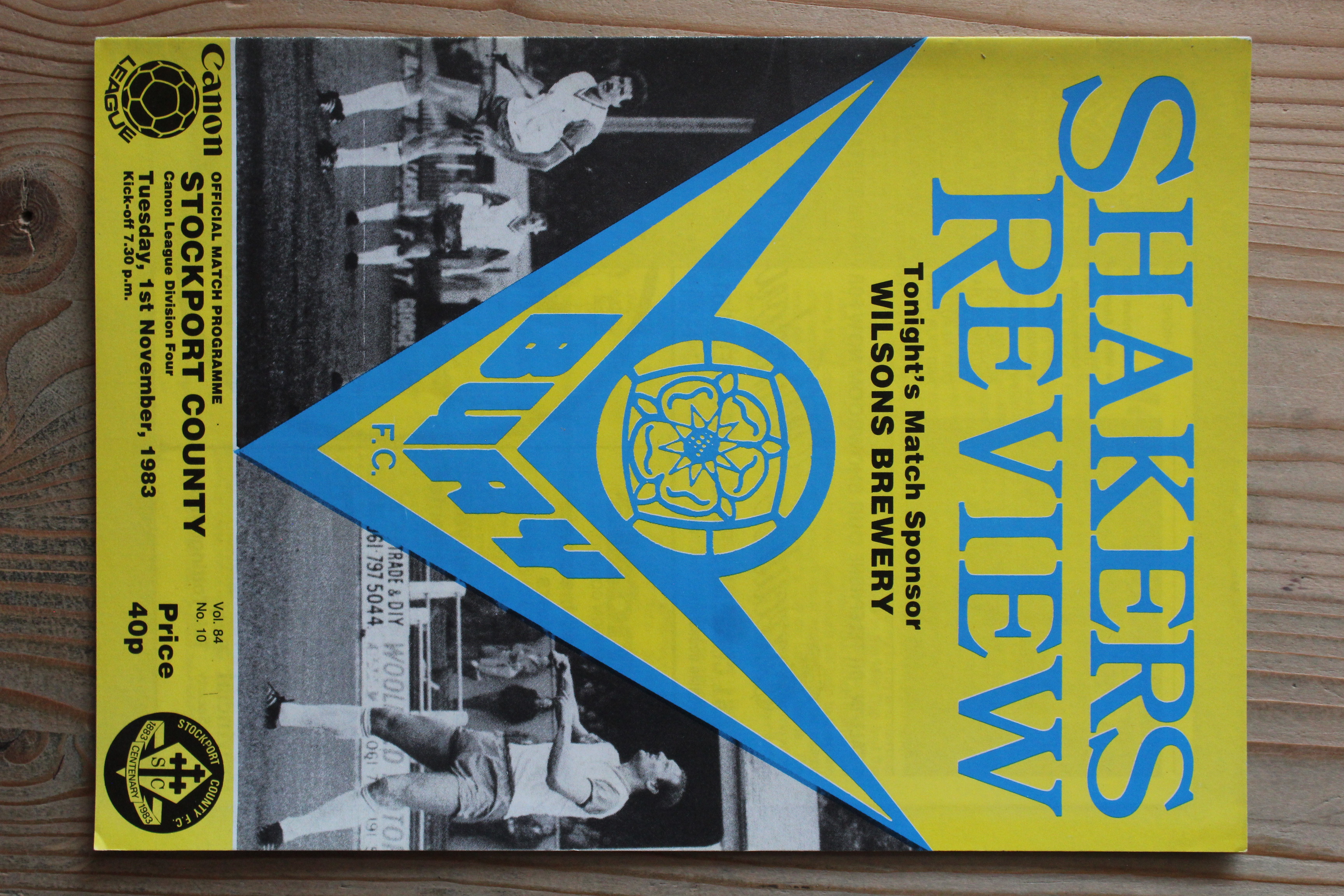 Bury FC v Stockport County FC