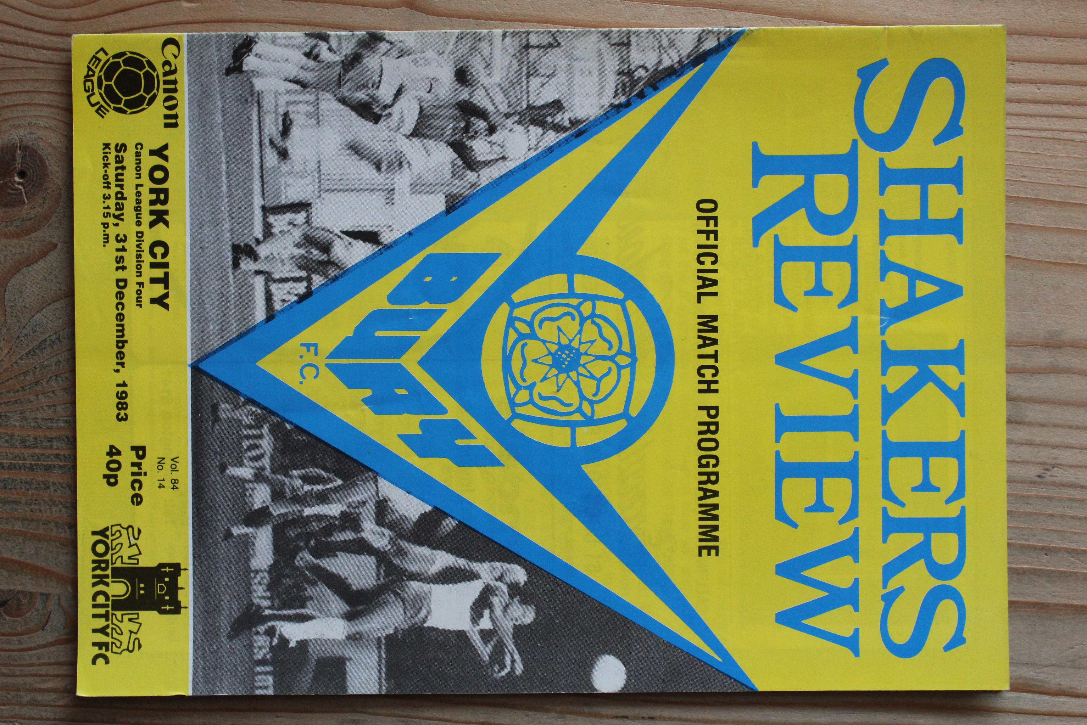 Bury FC v York City FC