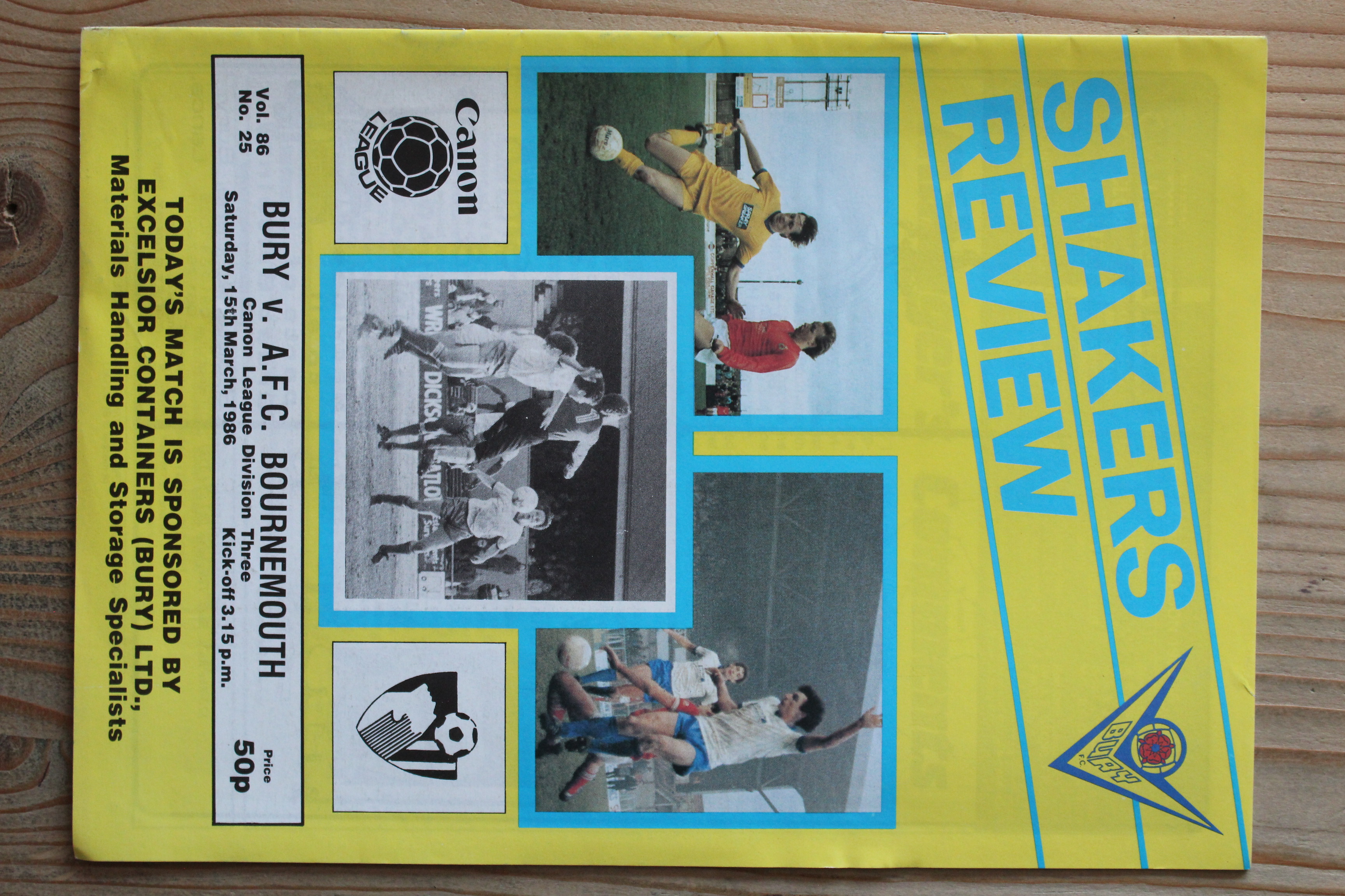 Bury FC v AFC Bournemouth