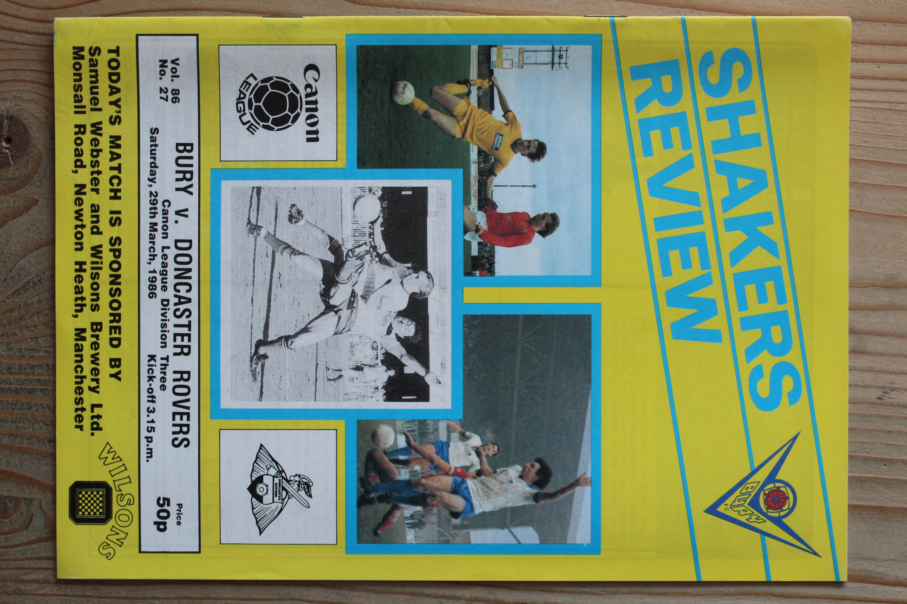 Bury FC v Doncaster Rovers FC