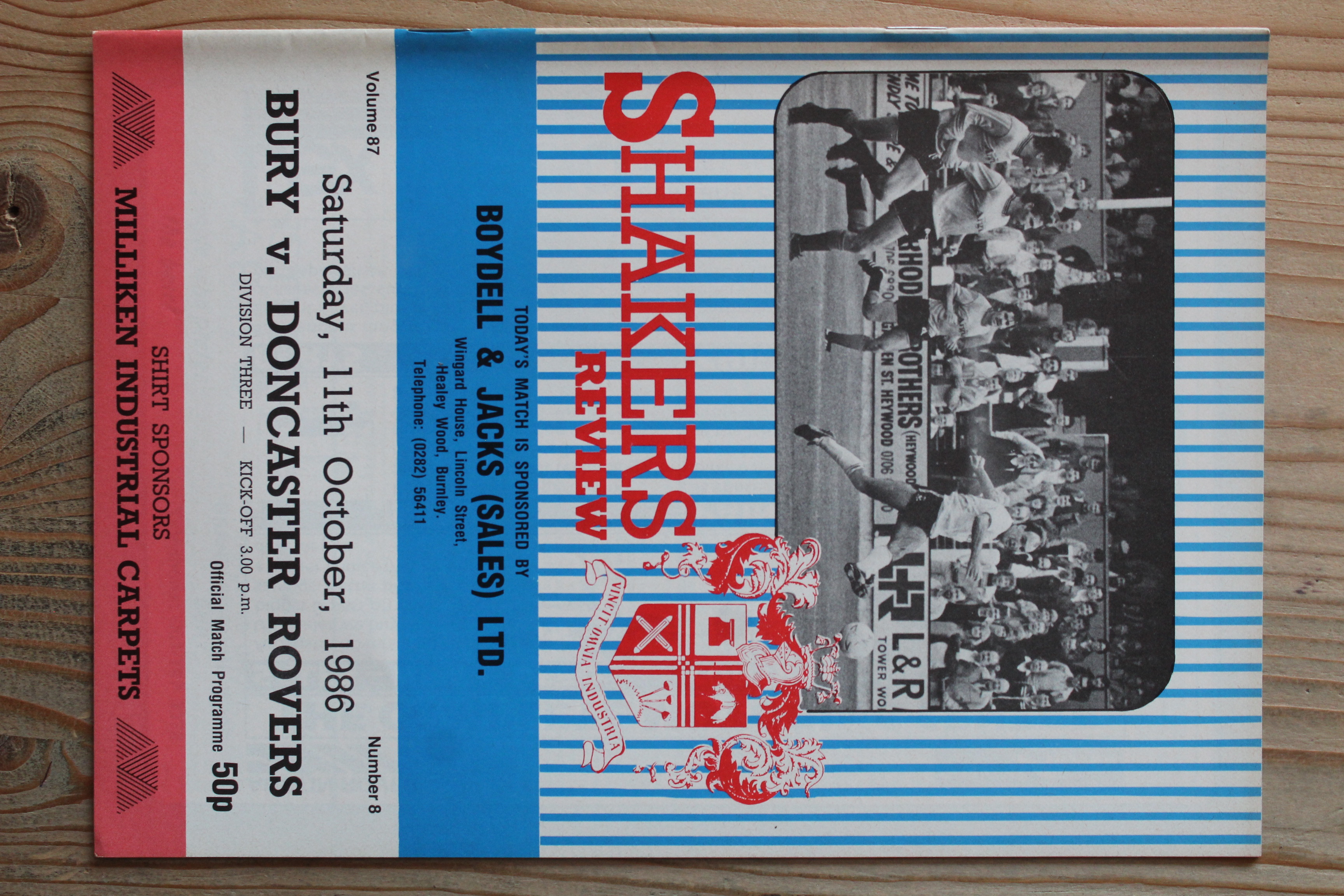 Bury FC v Doncaster Rovers FC