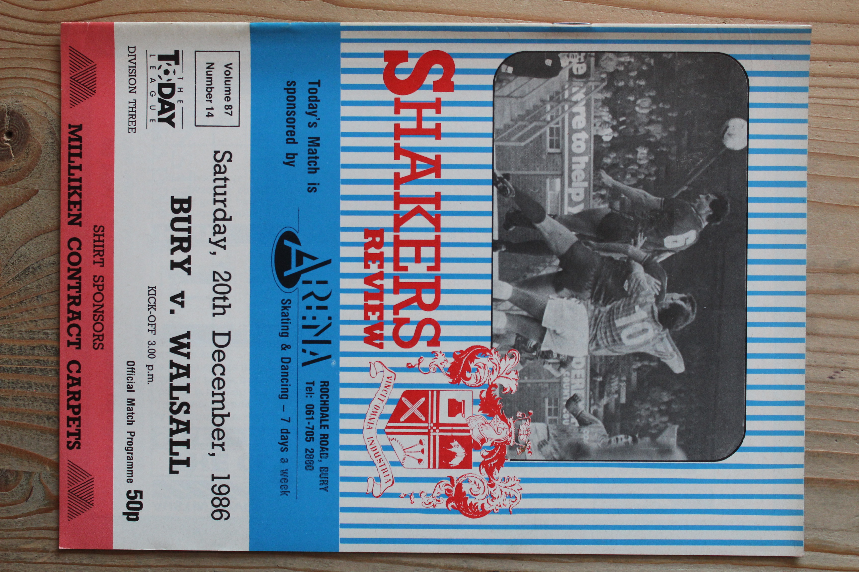 Bury FC v Walsall FC