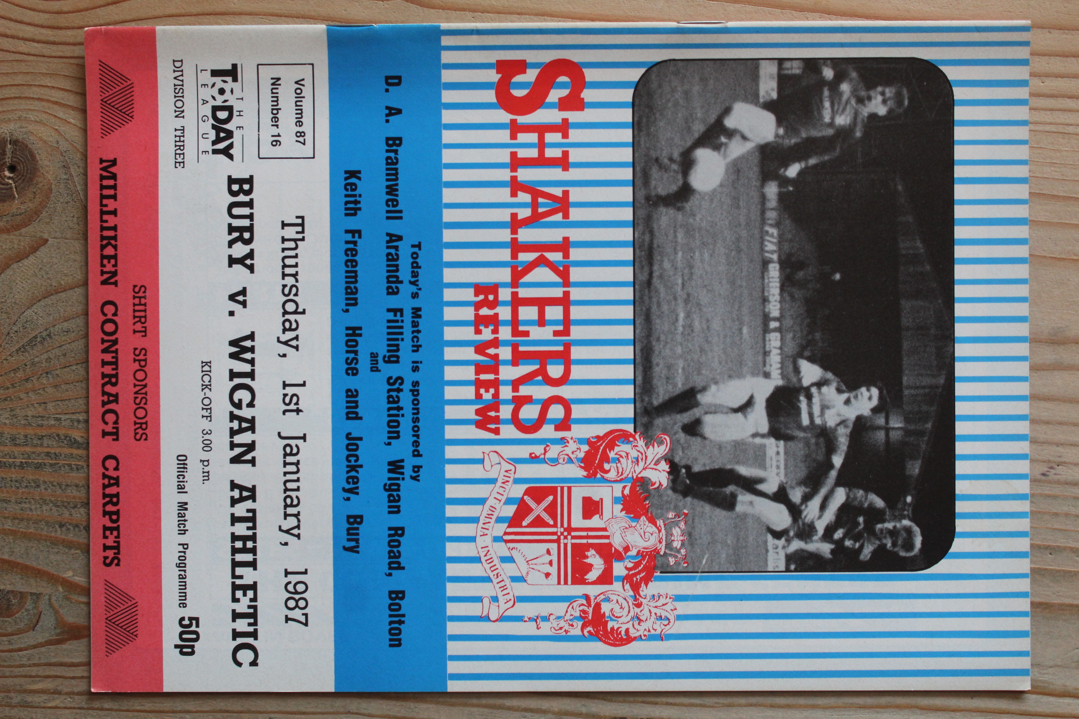 Bury FC v Wigan Athletic FC