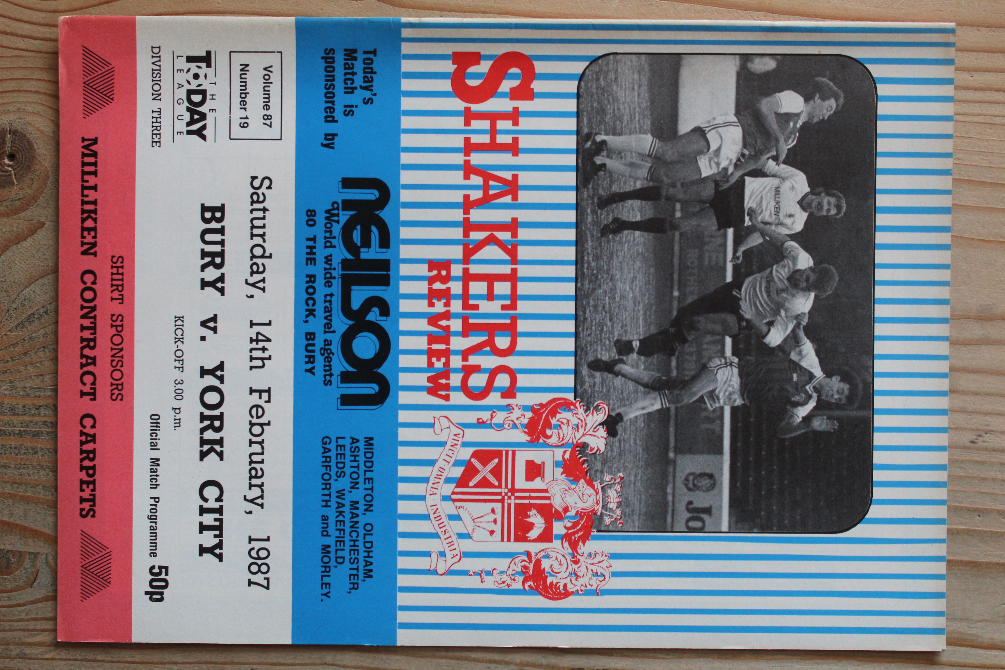 Bury FC v York City FC