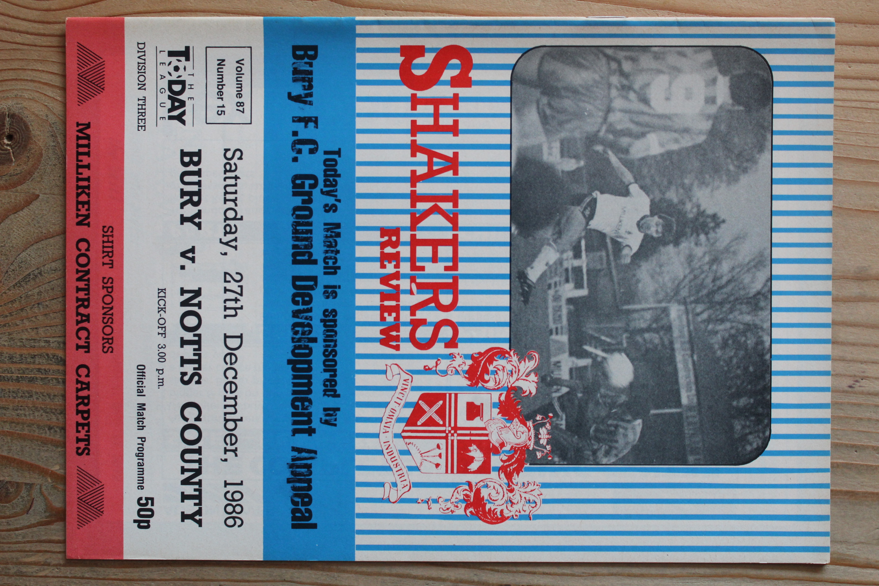 Bury FC v Notts County FC