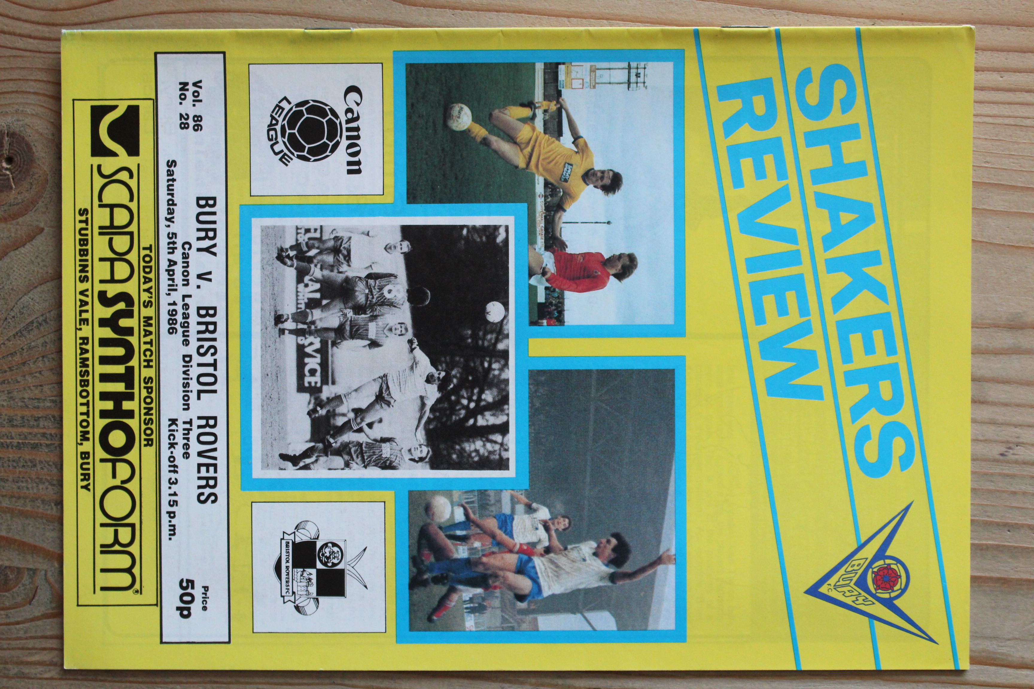 Bury FC v Bristol Rovers FC