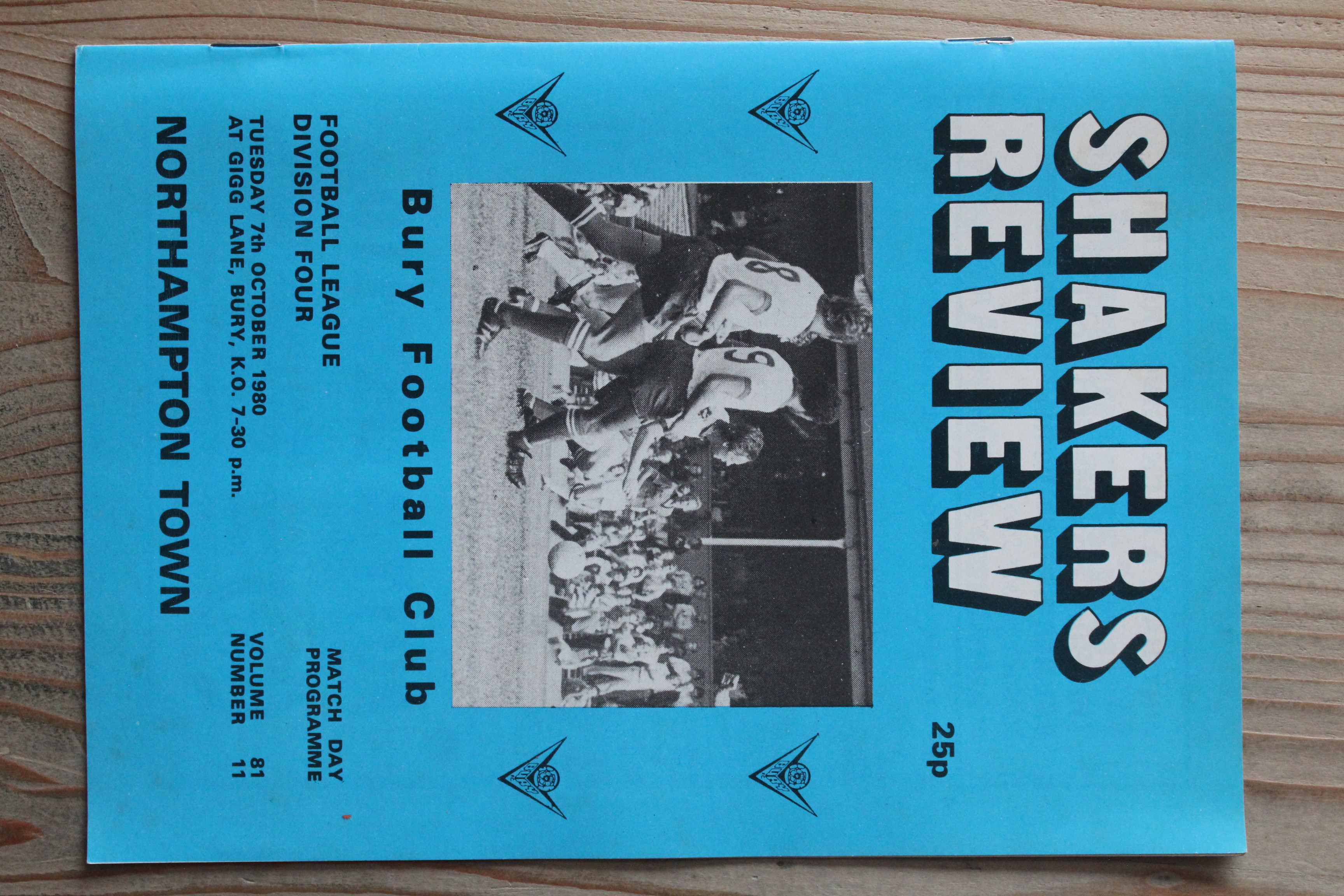 Bury FC v Northampton Town FC