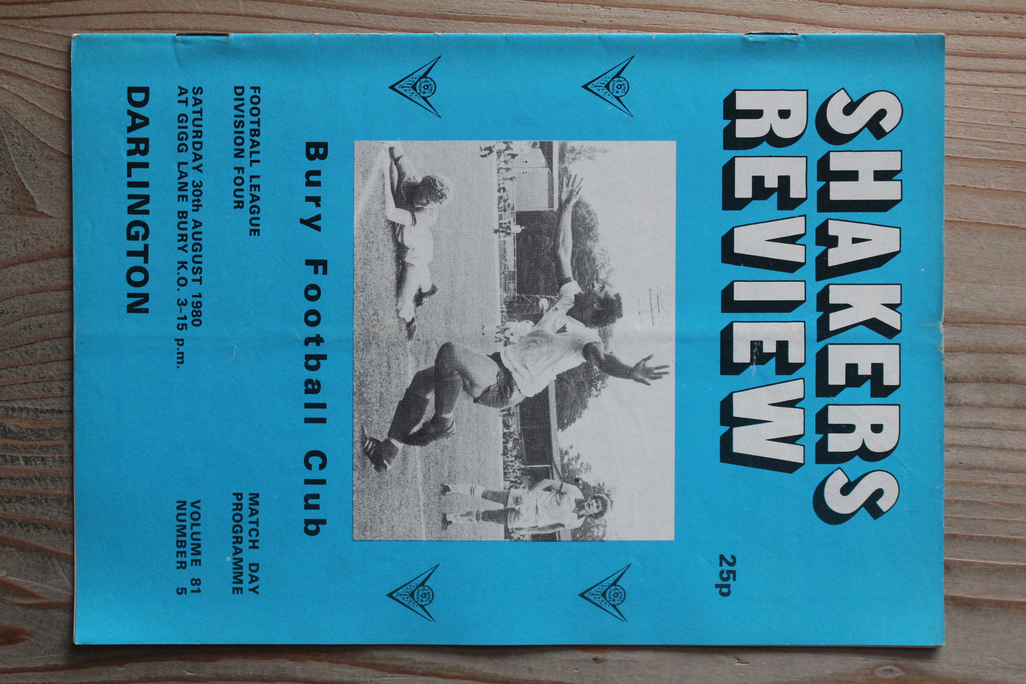 Bury FC v Darlington FC