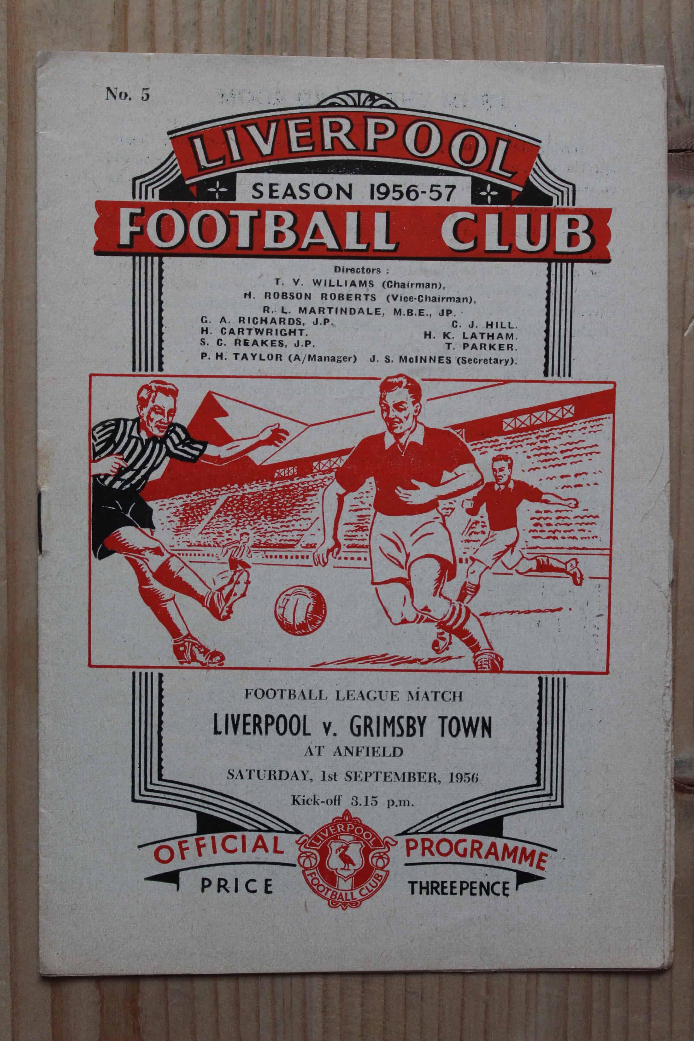 Liverpool FC v Grimsby Town FC