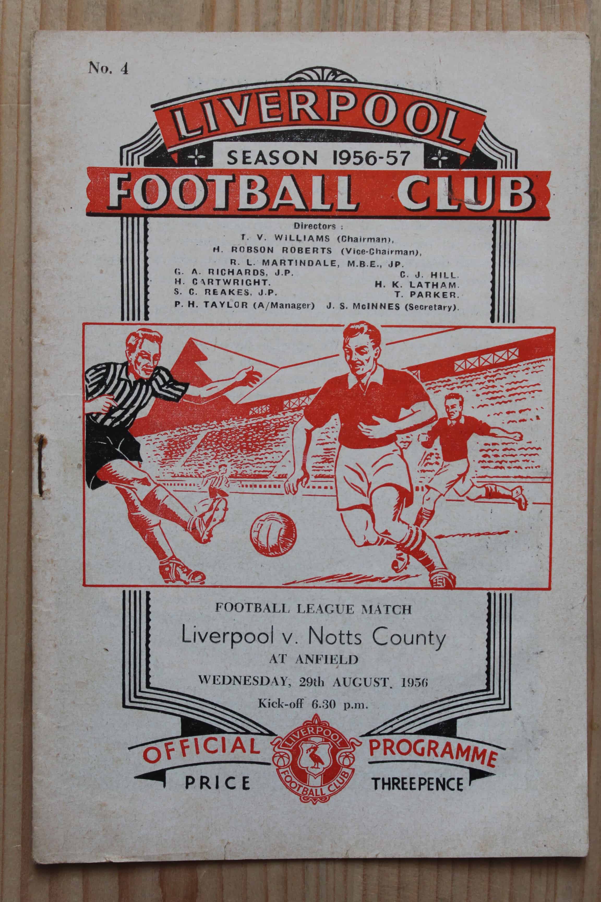 Liverpool FC v Notts County FC