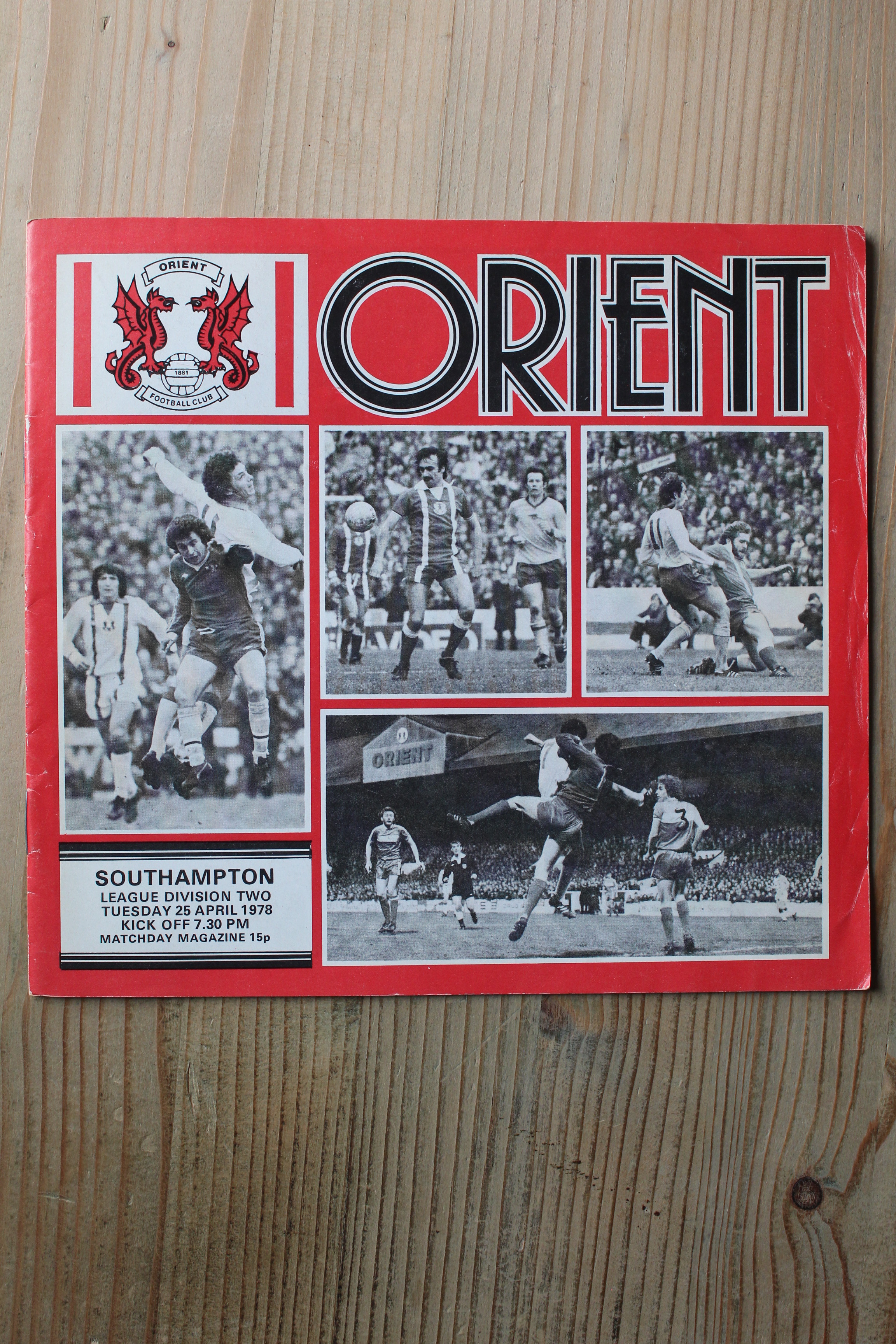 Orient v Southampton FC