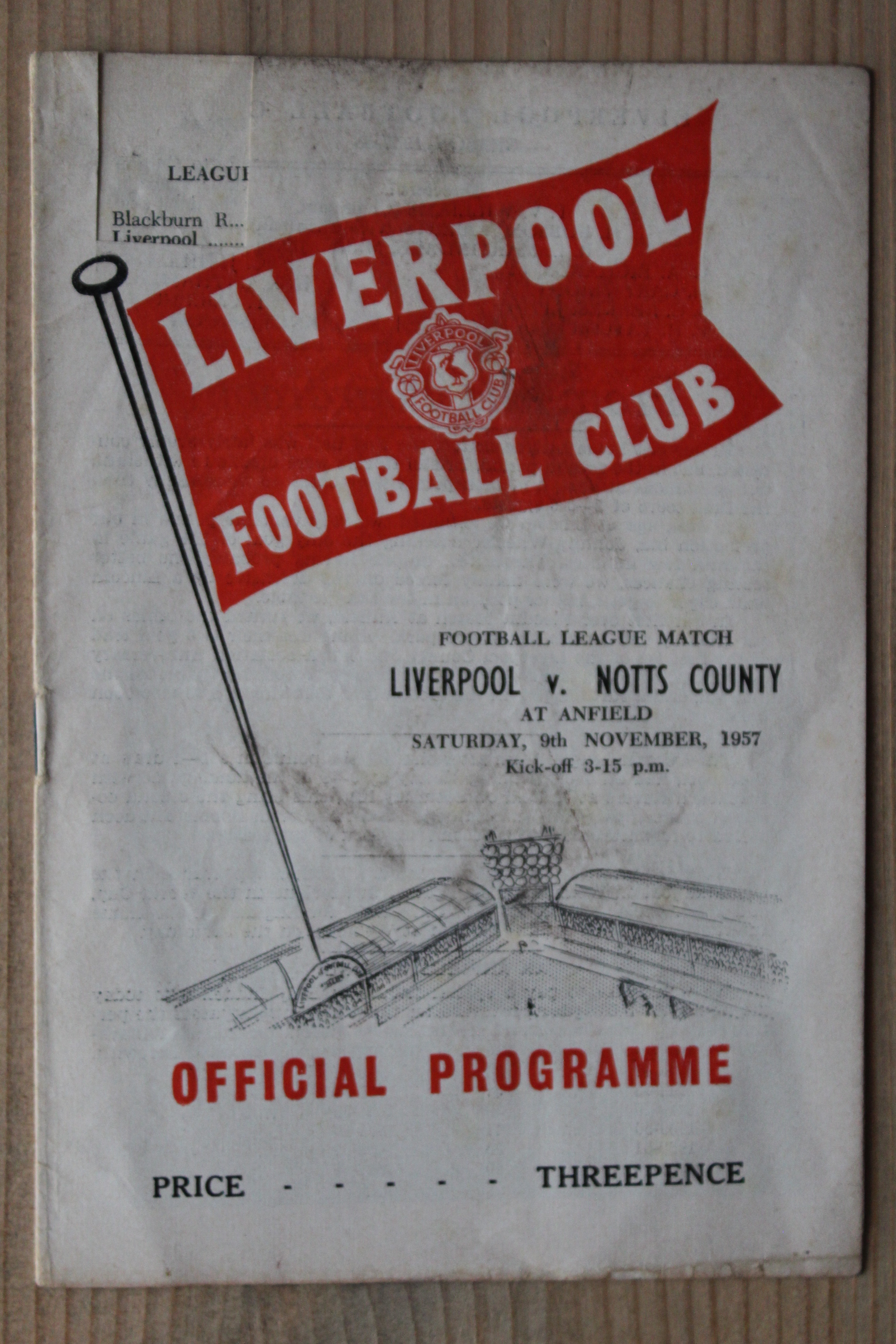 Liverpool FC v Notts County FC