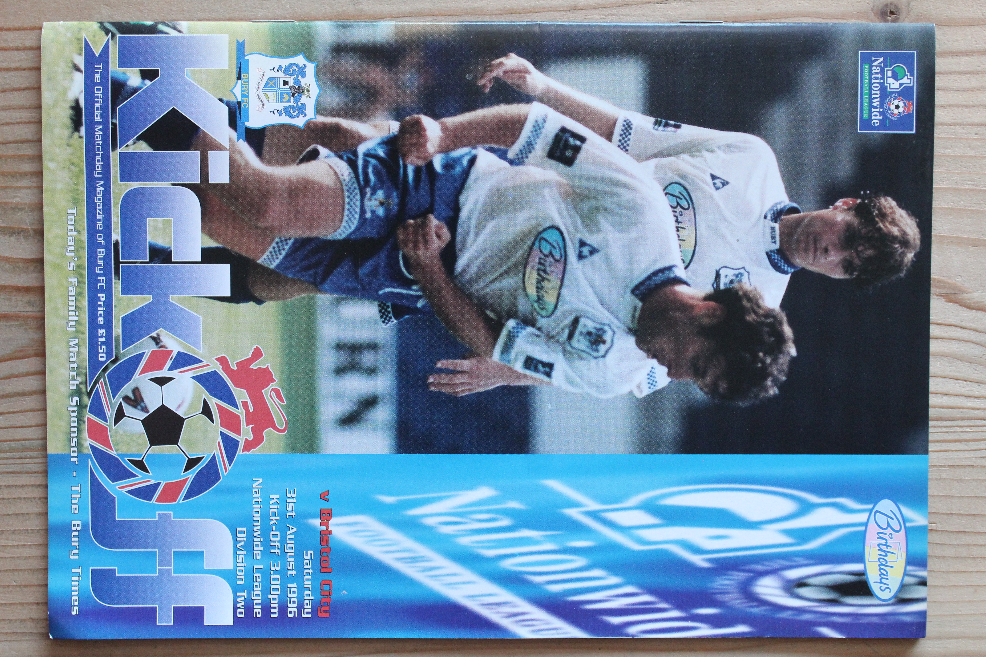 Bury FC v Bristol City FC