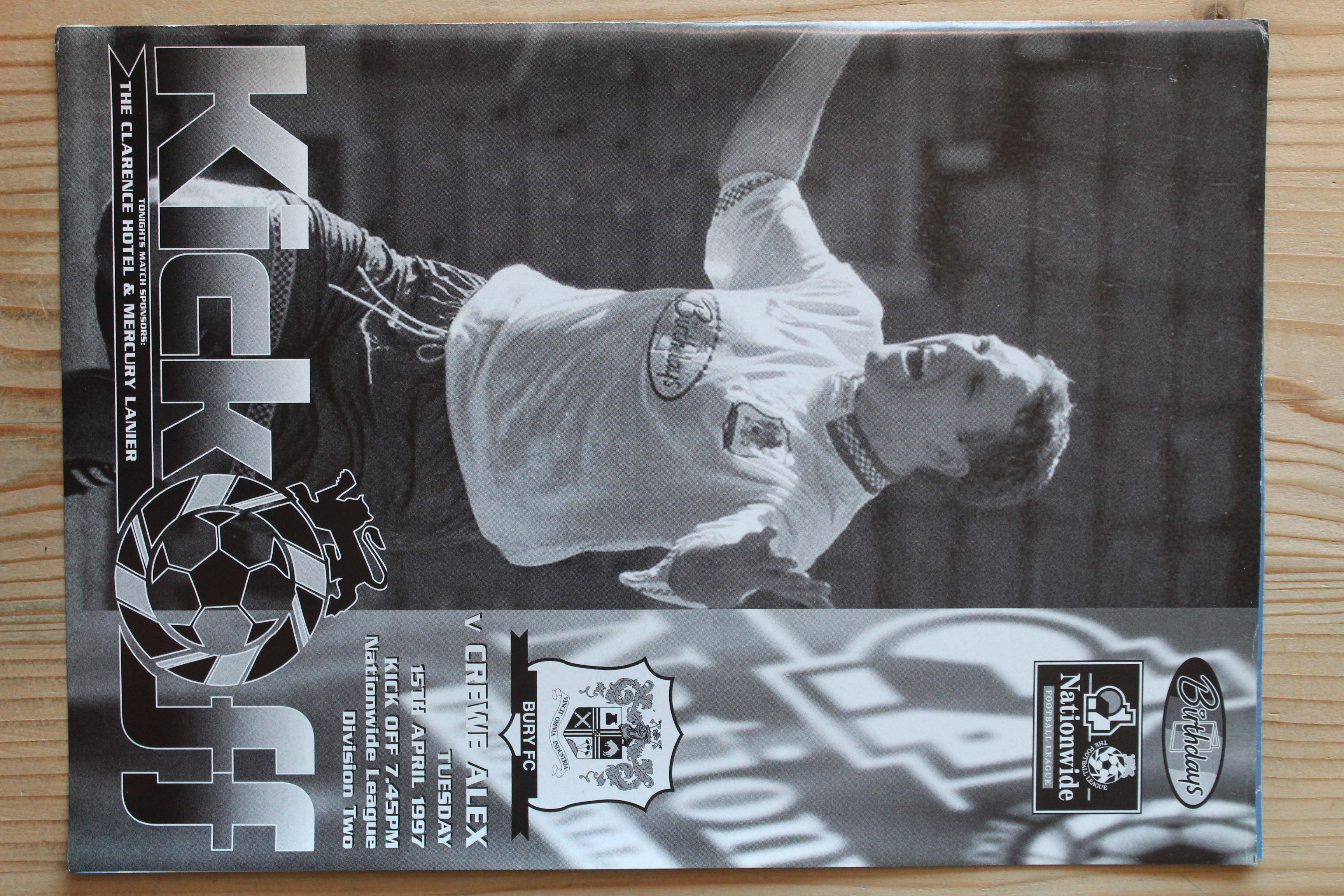 Bury FC v Crewe Alexandra FC