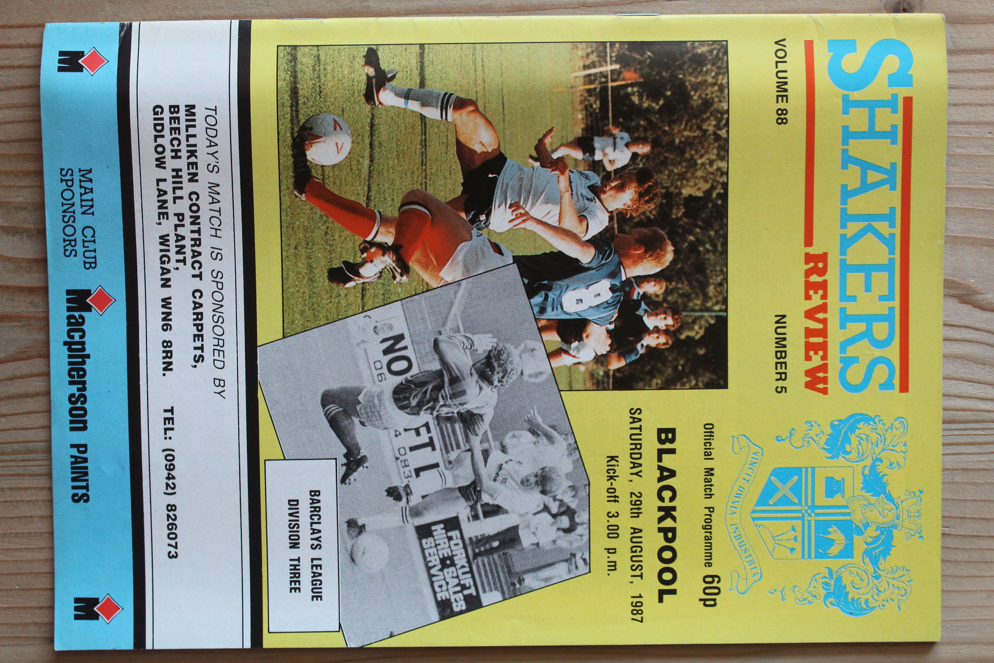 Bury FC v Blackpool FC