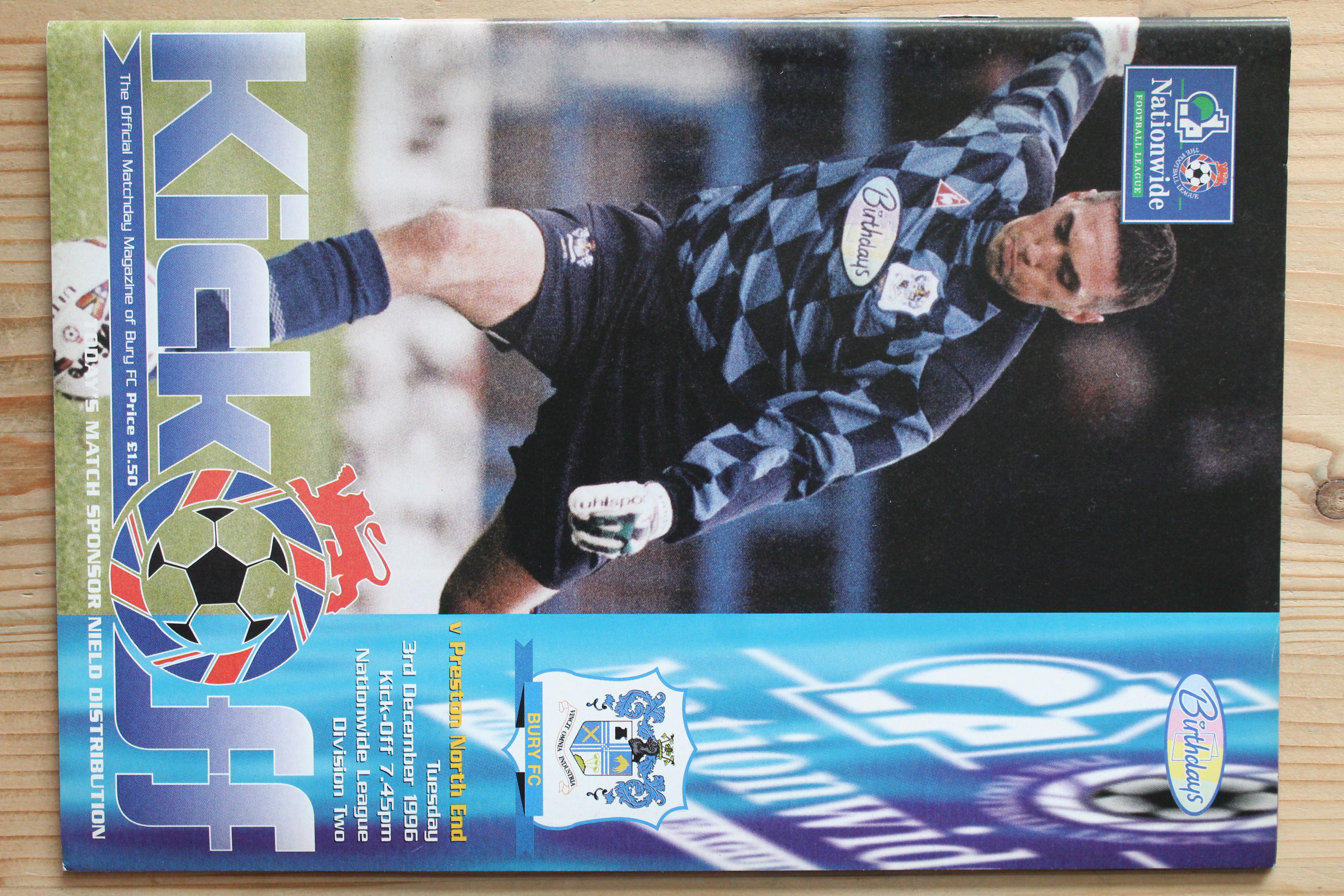 Bury FC v Preston North End FC