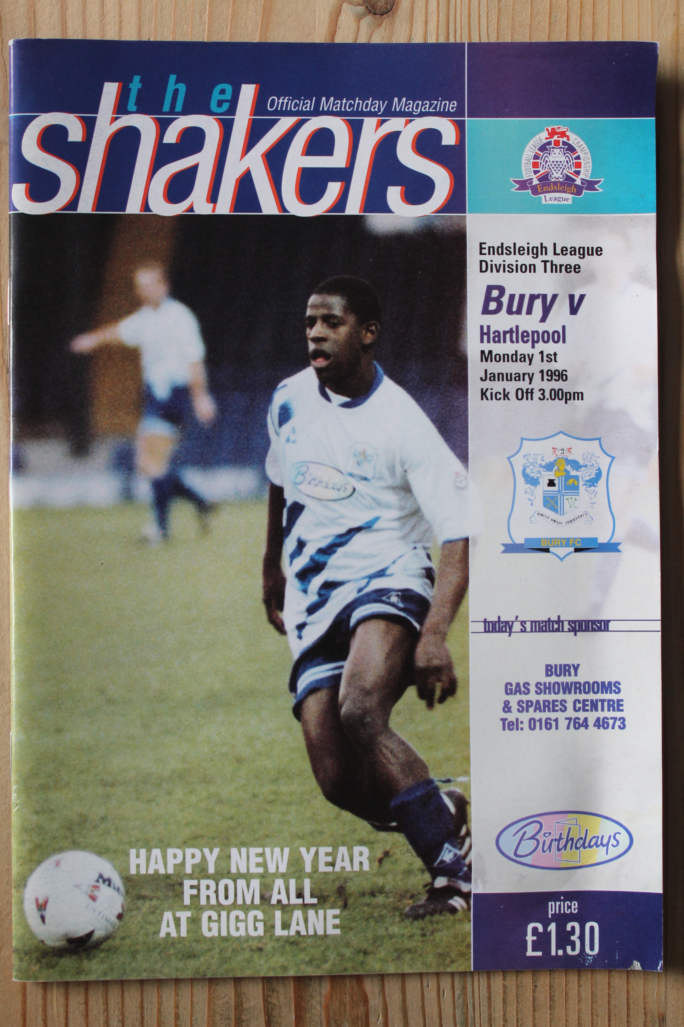 Bury FC v Hartlepool United