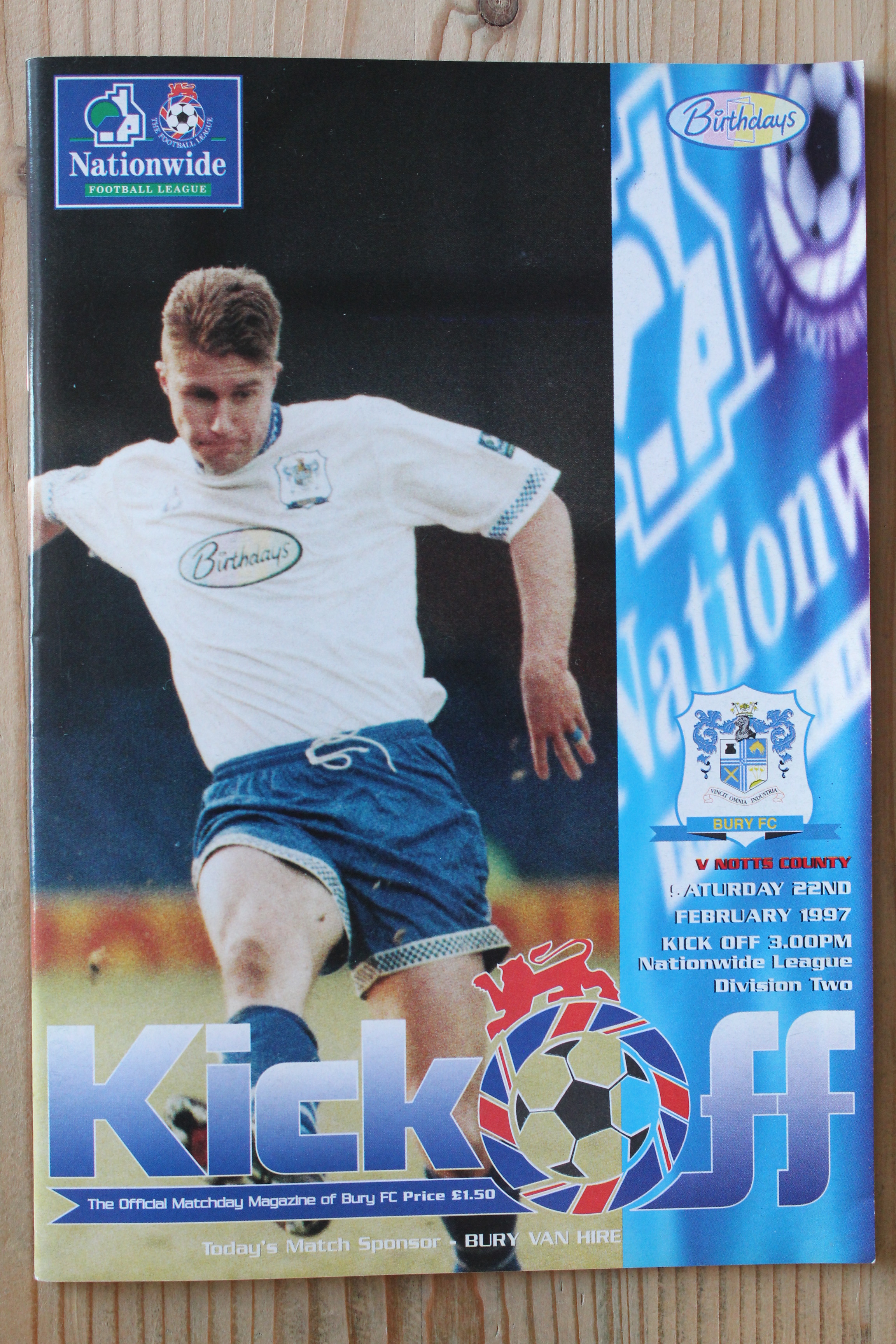 Bury FC v Notts County FC