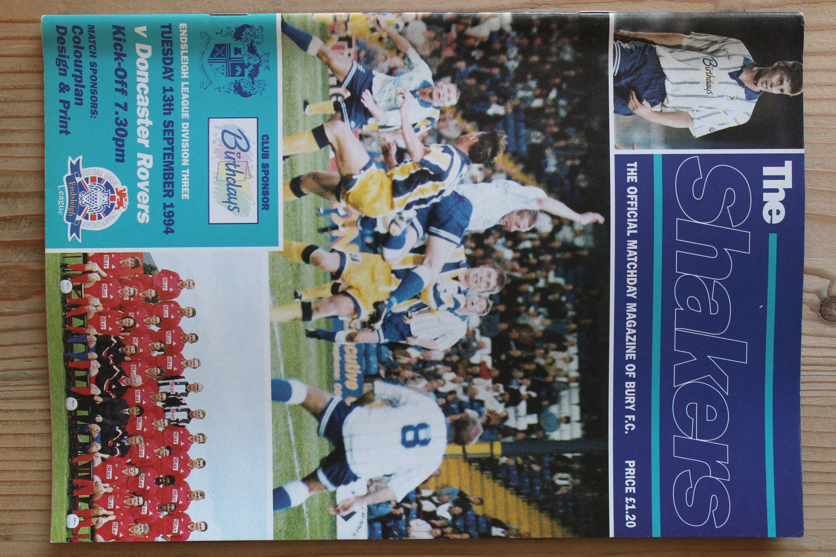 Bury FC v Doncaster Rovers FC