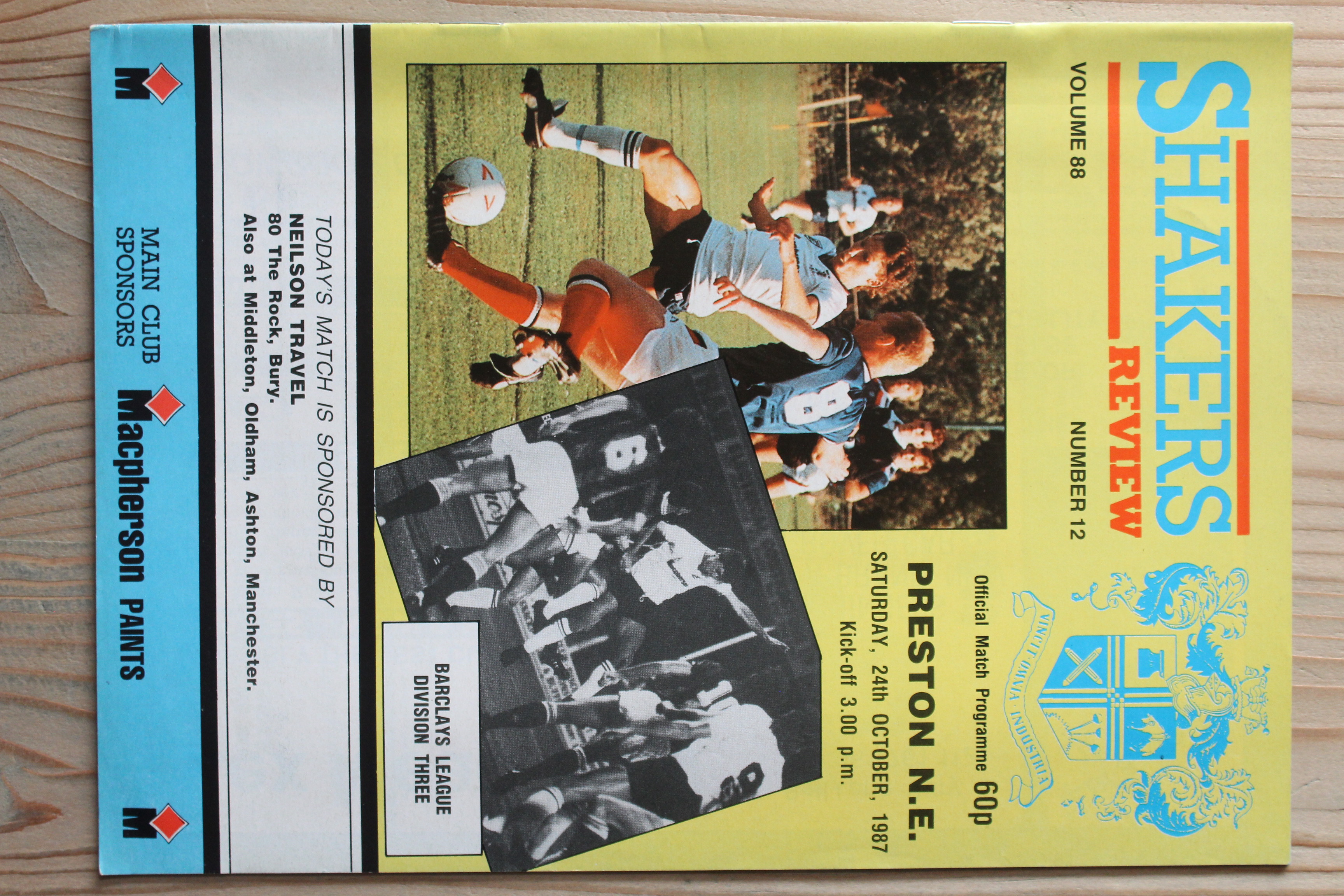 Bury FC v Preston North End FC