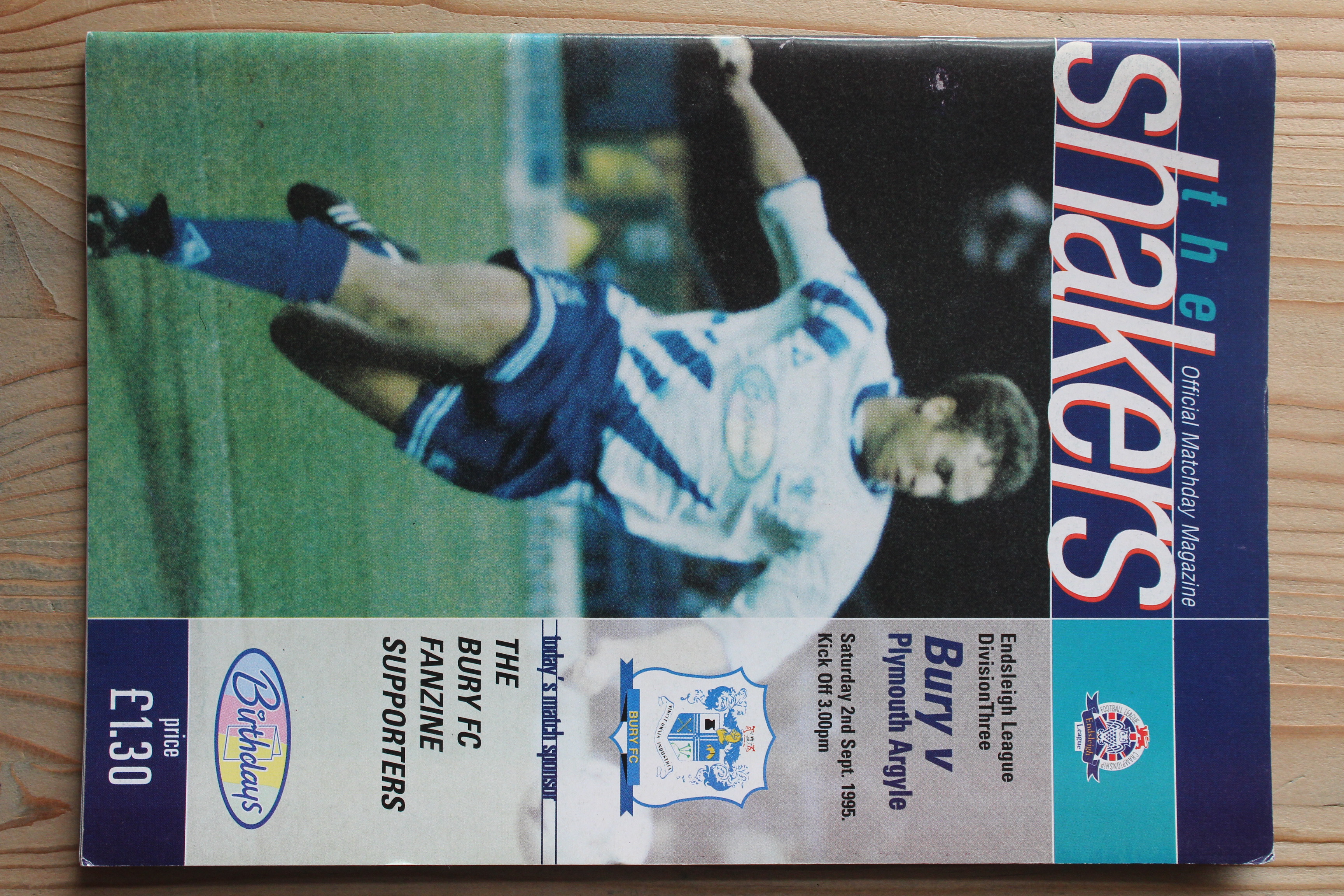 Bury FC v Plymouth Argyle FC