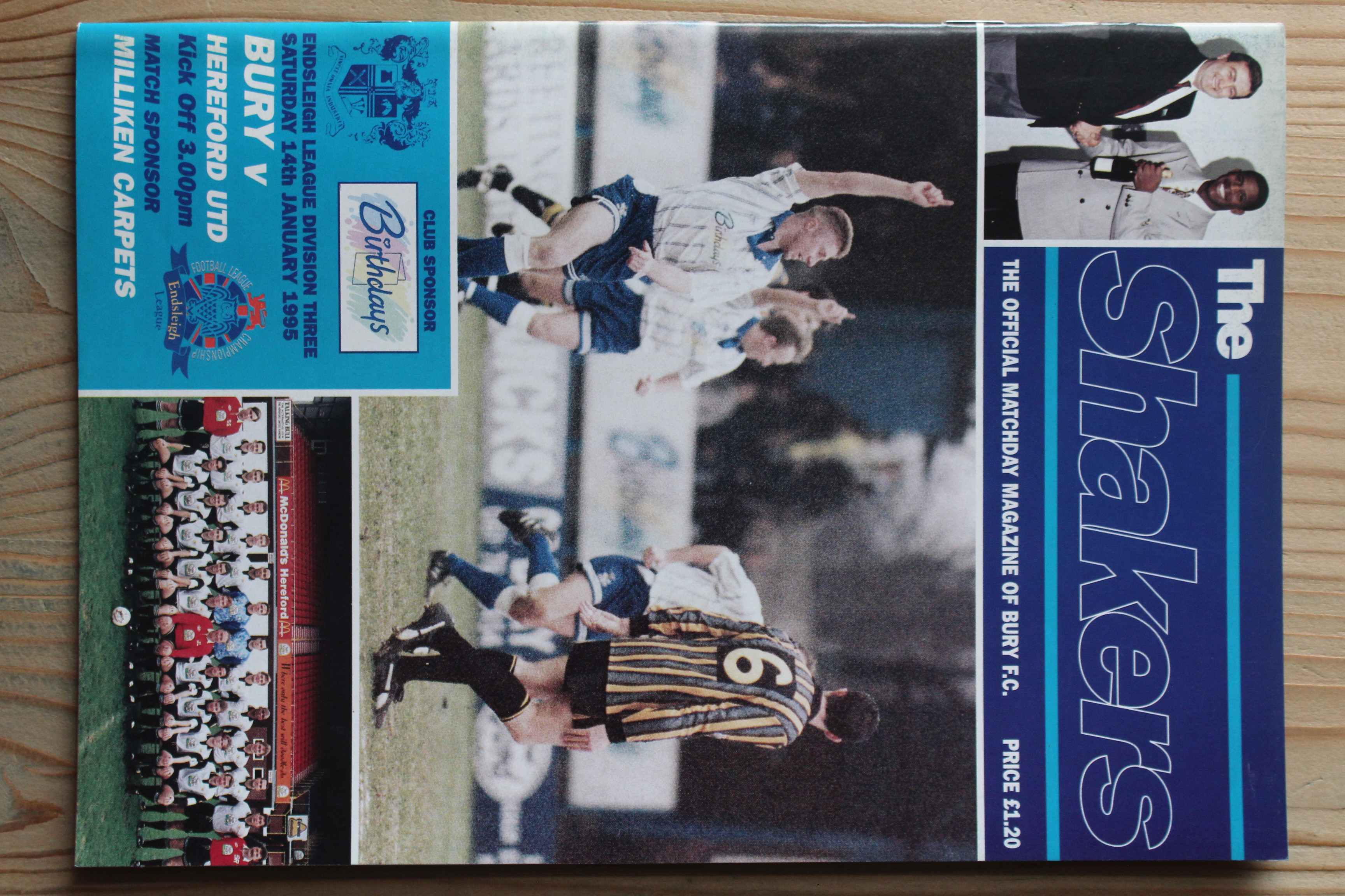 Bury FC v Hereford United